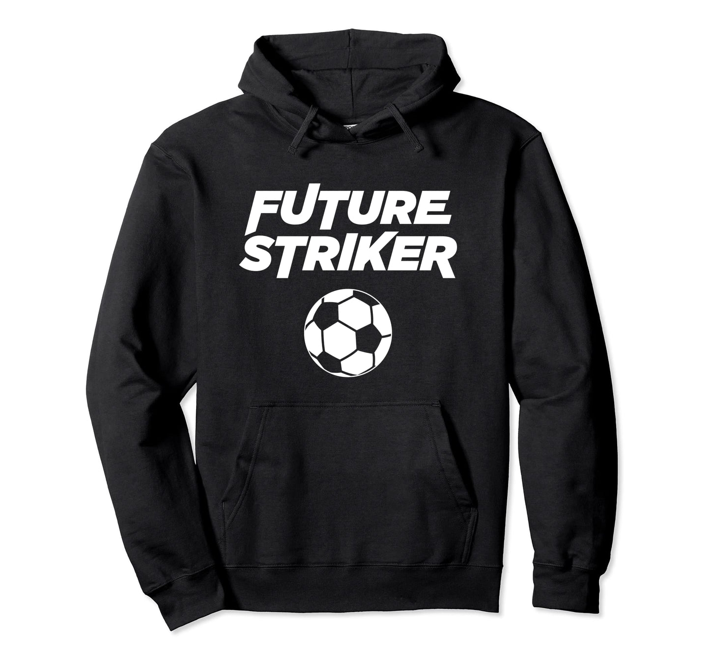 Future Striker Hoodie - Minimalist Print for Adults - T-Shirt, Sweatshirt, Hoodie