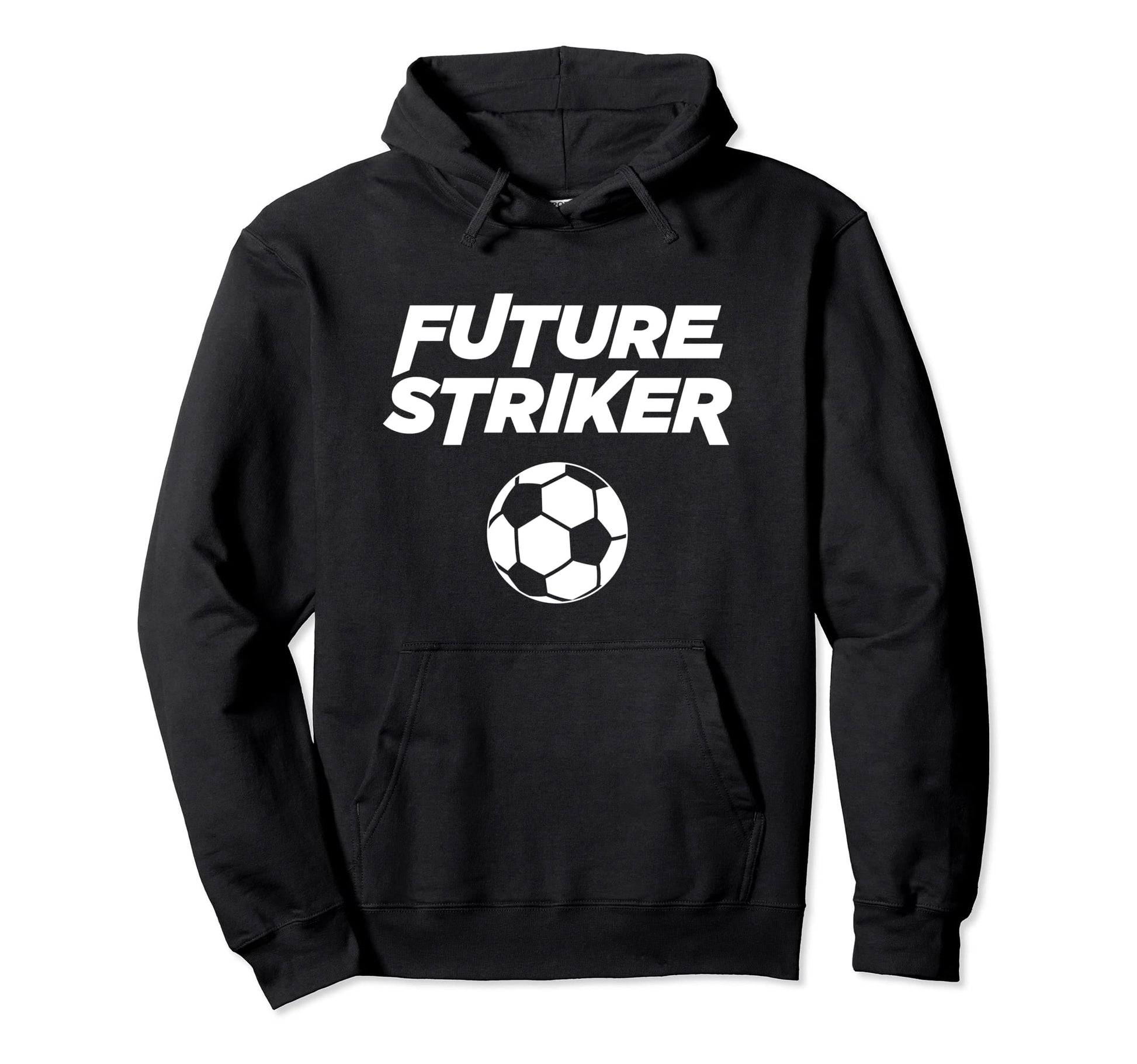 Future Striker Hoodie - Minimalist Print for Adults - T-Shirt, Sweatshirt, Hoodie