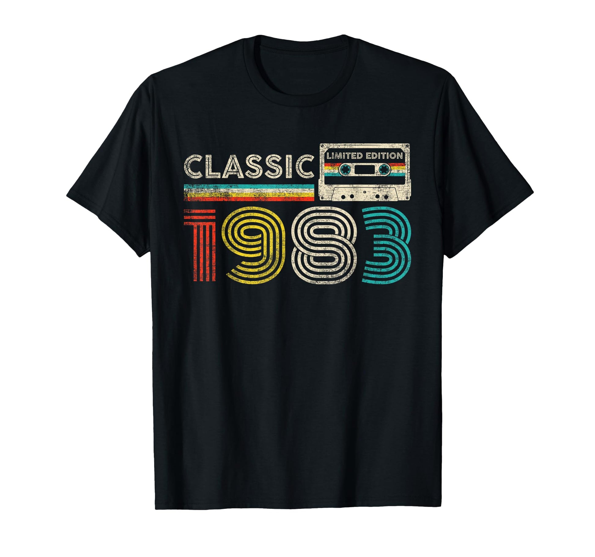 1983 Birthday 1983 Cassette Tape T-Shirt - Fun Novelty Design Unisex - T-Shirt, Sweatshirt, Hoodie