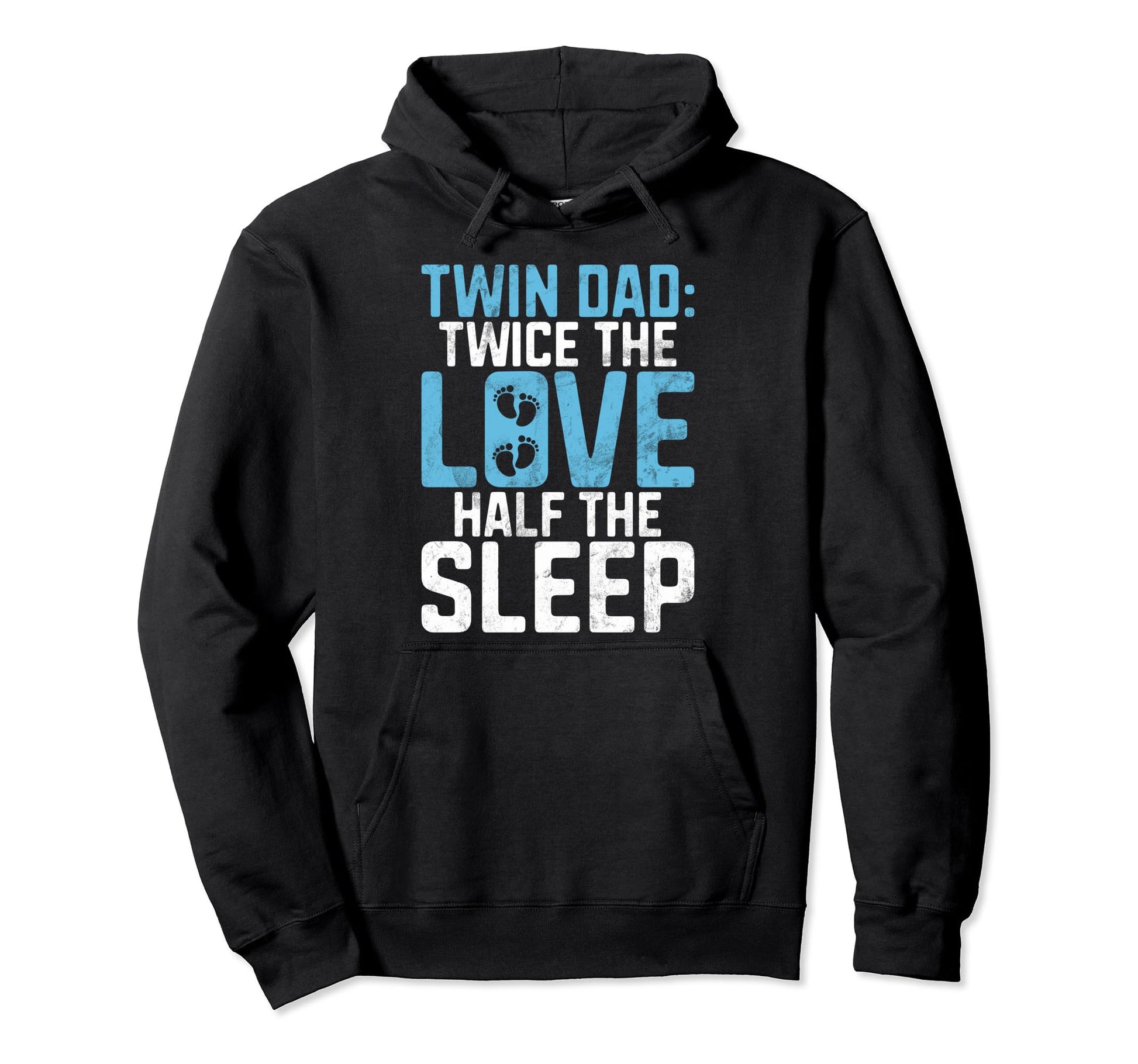 Twice Love Half Sleep Twin Dad Hoodie - Unique Graphic Men Women - T-Shirt, Sweatshirt, Hoodie
