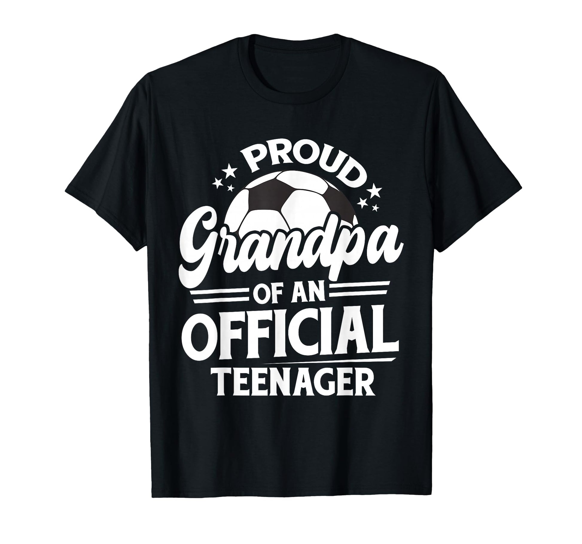 Proud Grandpa Teenager 13Th Birthday T-Shirt - Custom Art Print Unisex - T-Shirt, Sweatshirt, Hoodie