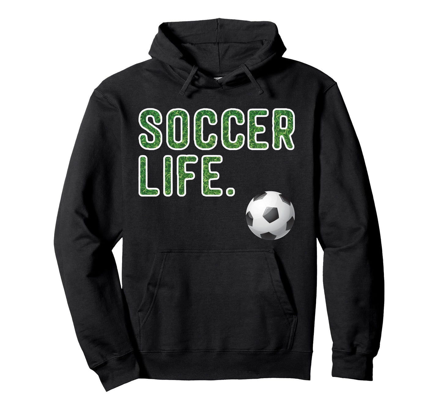 Soccer Life Goalie Player Athlete School Hoodie - Minimalist Print Unisex - T-Shirt, Sweatshirt, Hoodie