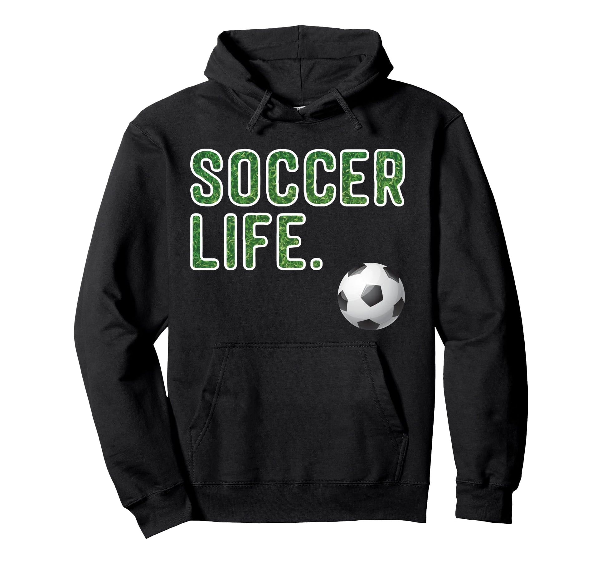 Soccer Life Goalie Player Athlete School Hoodie - Minimalist Print Unisex - T-Shirt, Sweatshirt, Hoodie