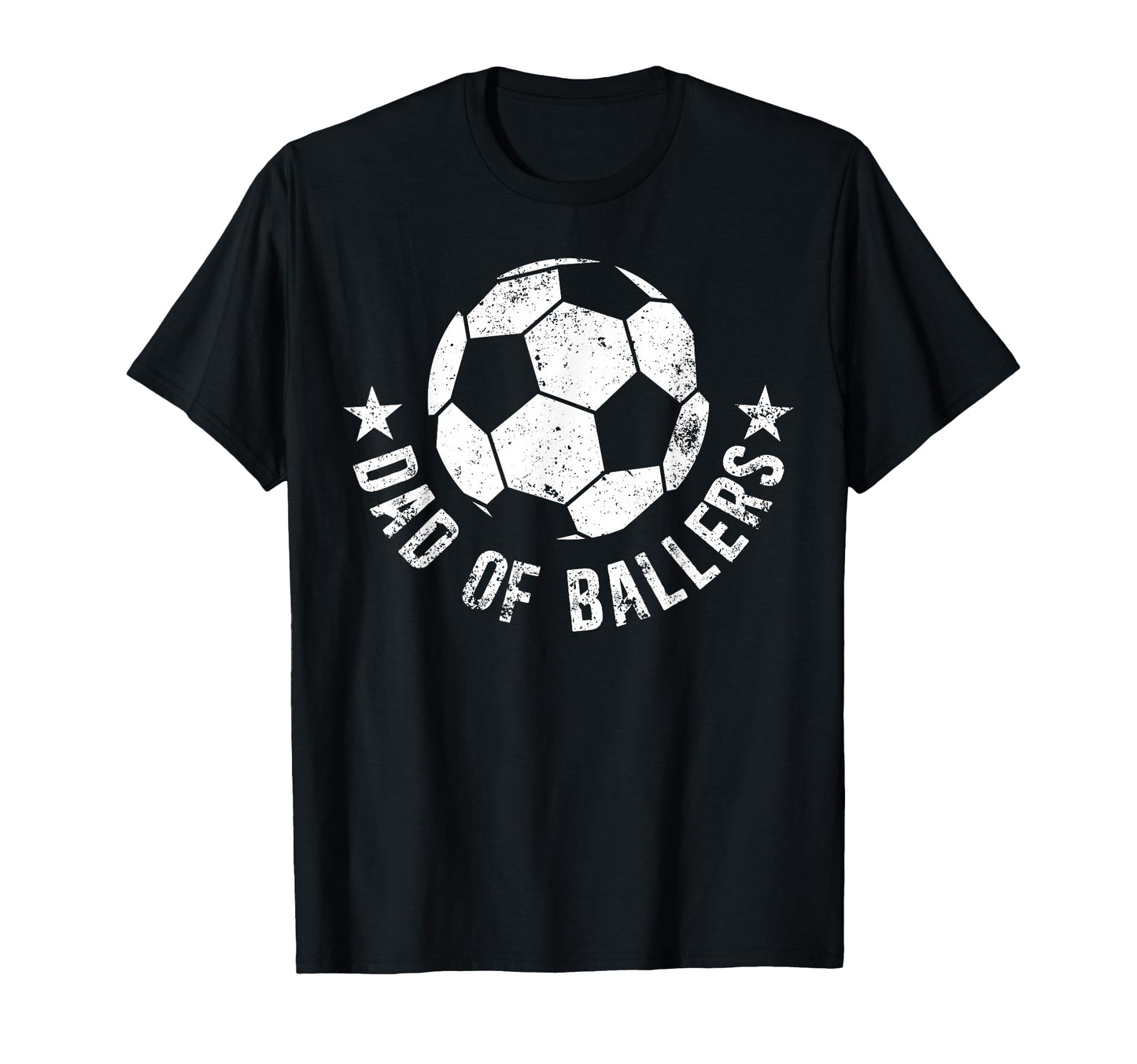 Dad Baller Soccer Dad Soccer T-Shirt - Casual Everyday Wear Men Women - T-Shirt, Sweatshirt, Hoodie