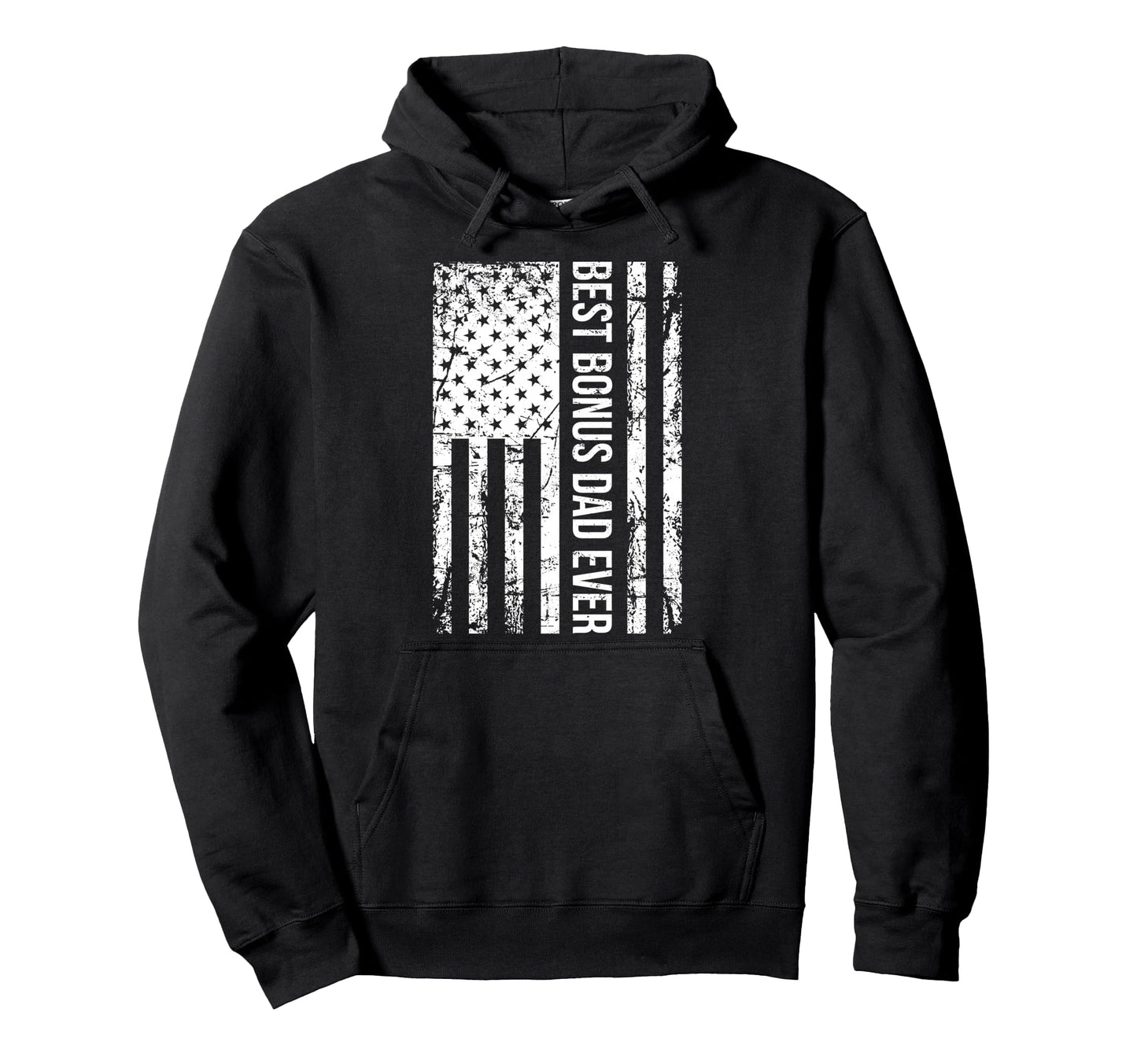 Step Dad Best Bonus Dad Ever Stepdad Hoodie - Aesthetic Graphic Men Women - T-Shirt, Sweatshirt, Hoodie