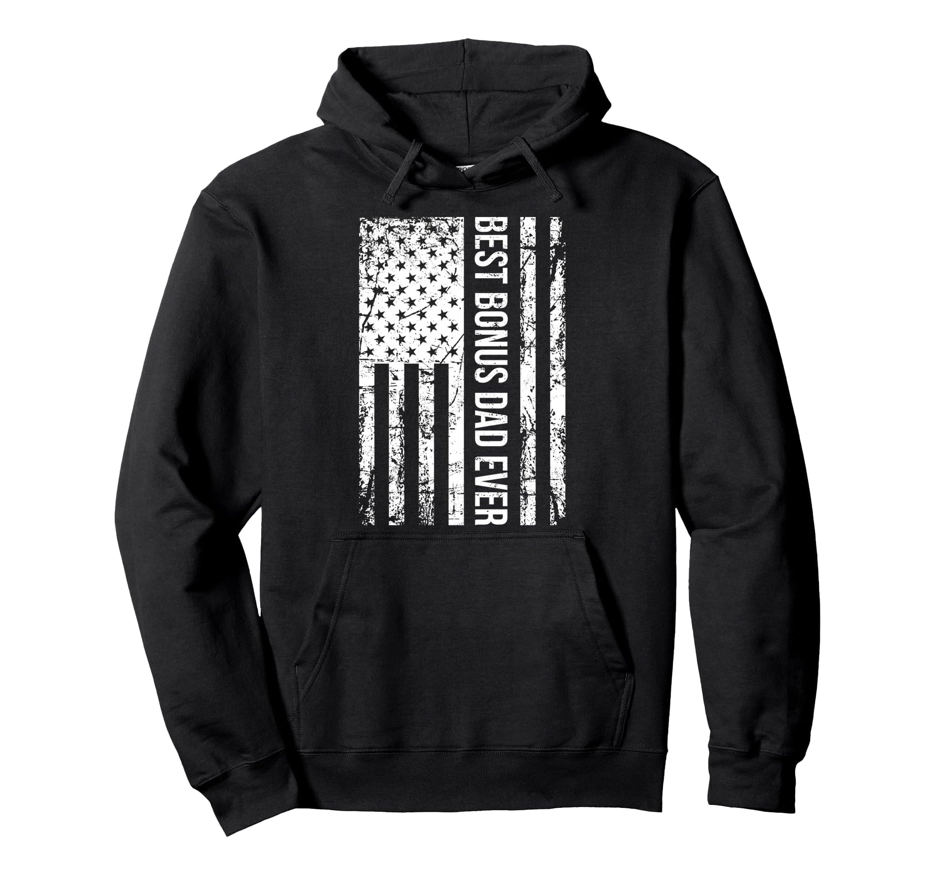 Step Dad Best Bonus Dad Ever Stepdad Hoodie - Aesthetic Graphic Men Women - T-Shirt, Sweatshirt, Hoodie