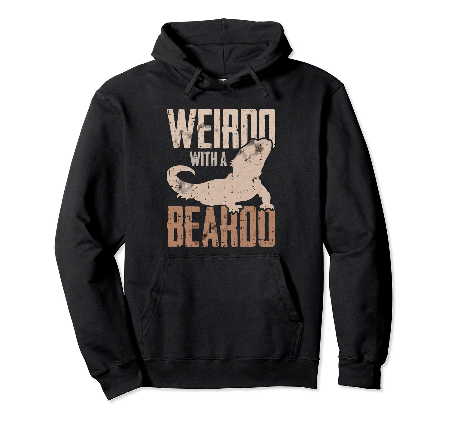 Weirdo Beard Fathers Day Bearded Dad Hoodie - Fun Novelty Design Unisex - T-Shirt, Sweatshirt, Hoodie