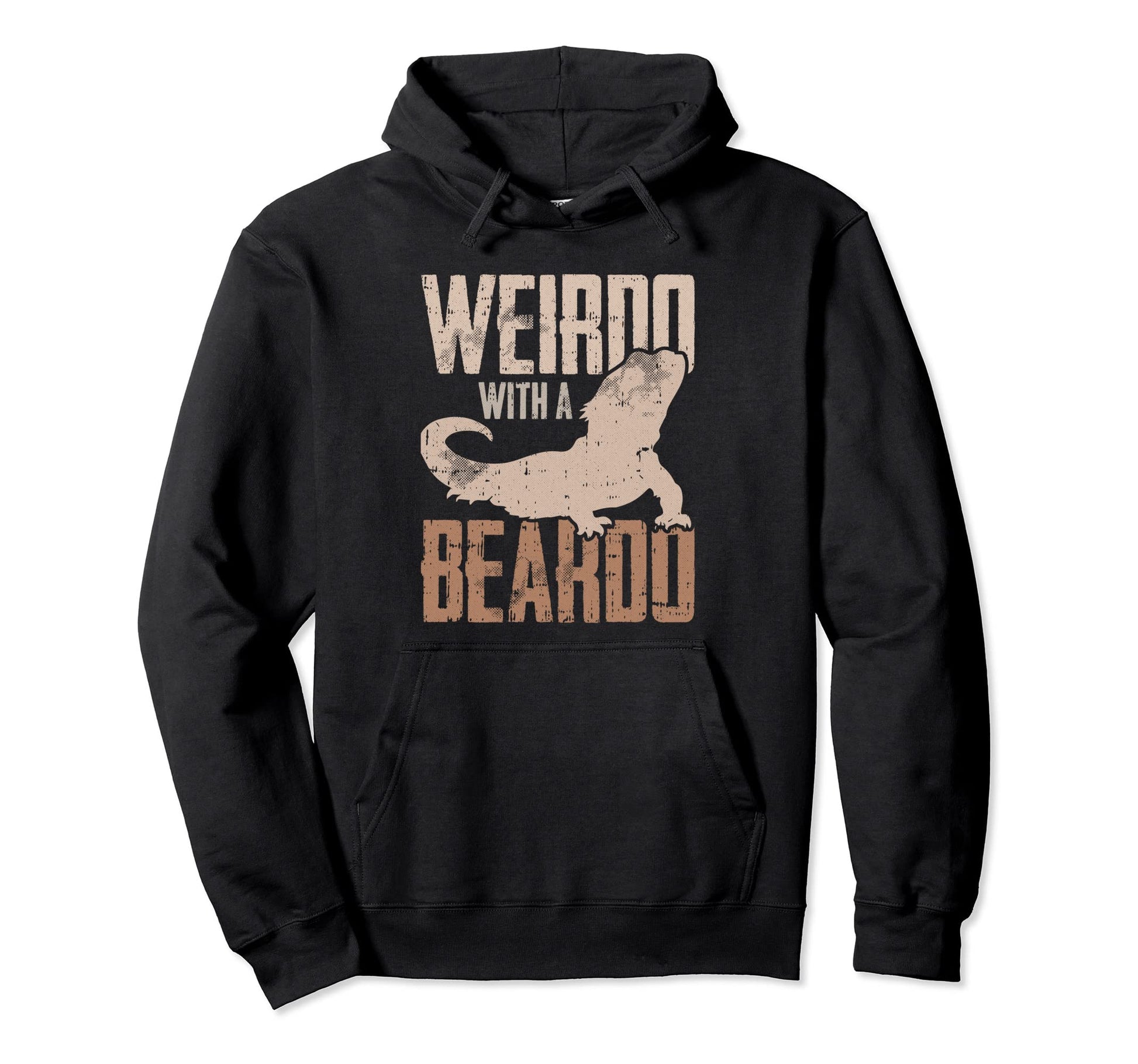 Weirdo Beard Fathers Day Bearded Dad Hoodie - Fun Novelty Design Unisex - T-Shirt, Sweatshirt, Hoodie