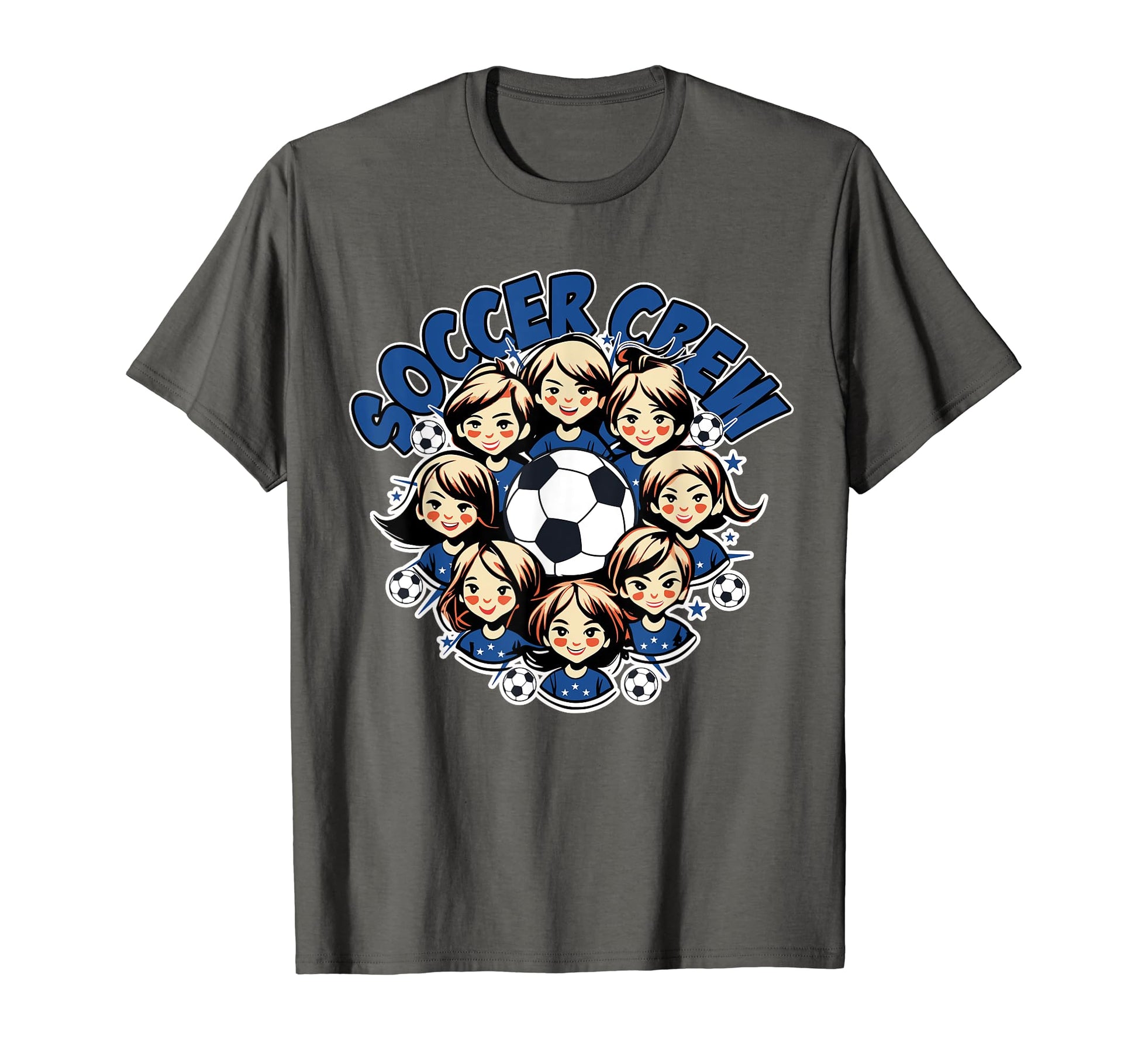 Soccer Ladies Crew Soccer Team Group T-Shirt - Streetwear Style Unisex - T-Shirt, Sweatshirt, Hoodie