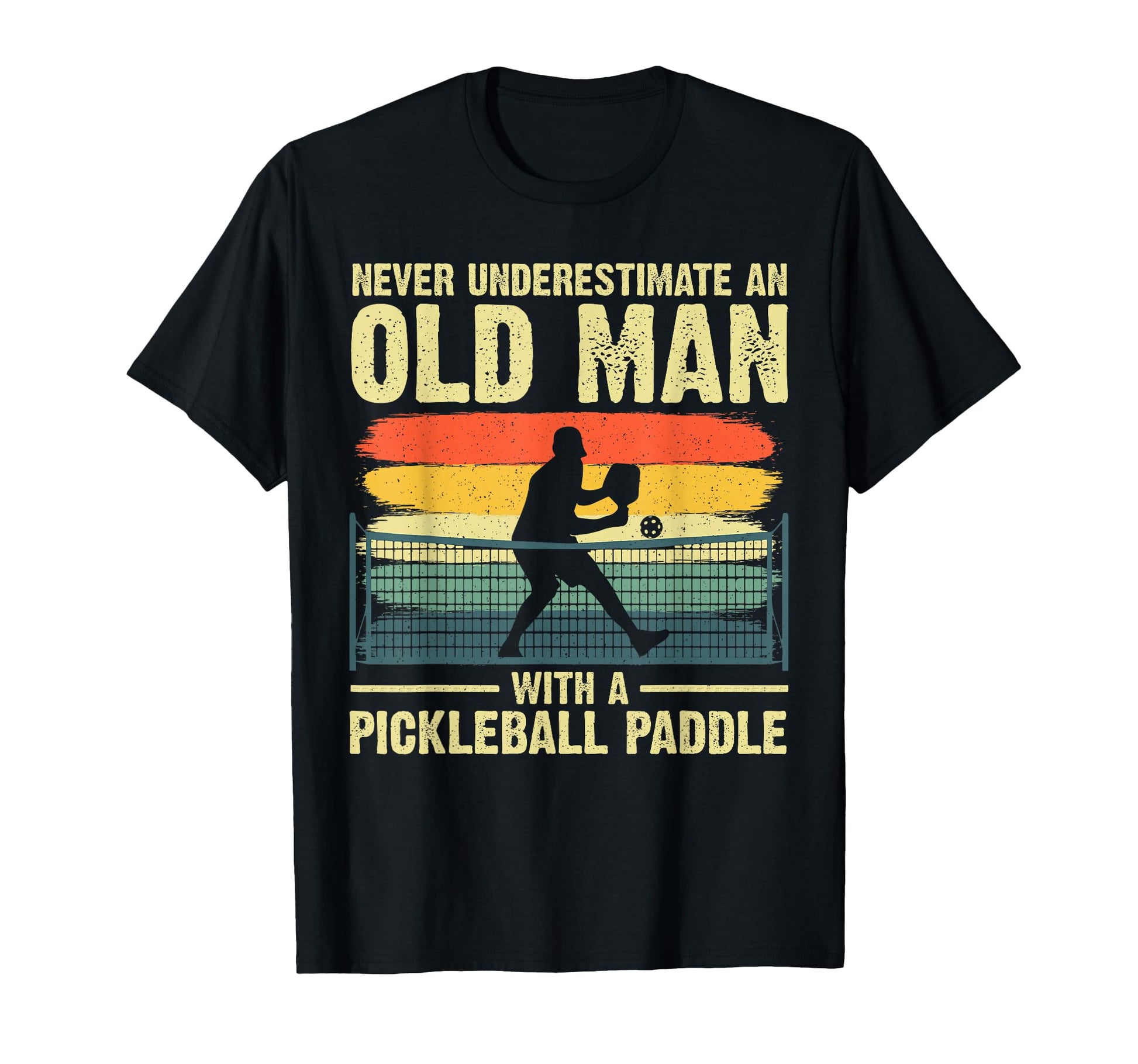 Pickleball Grandpa Pickleball Player T-Shirt - Fun Novelty Design Unisex - T-Shirt, Sweatshirt, Hoodie