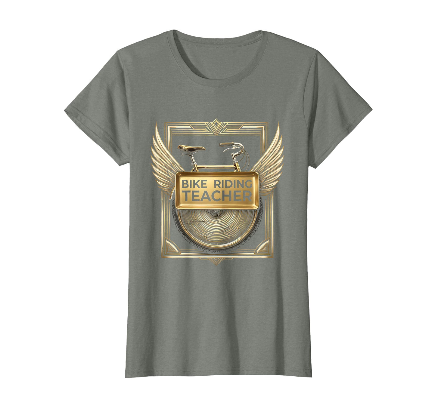 Bike Riding Teacher Cycling Dad T-Shirt - Graphic Print for Adults - T-Shirt, Sweatshirt, Hoodie