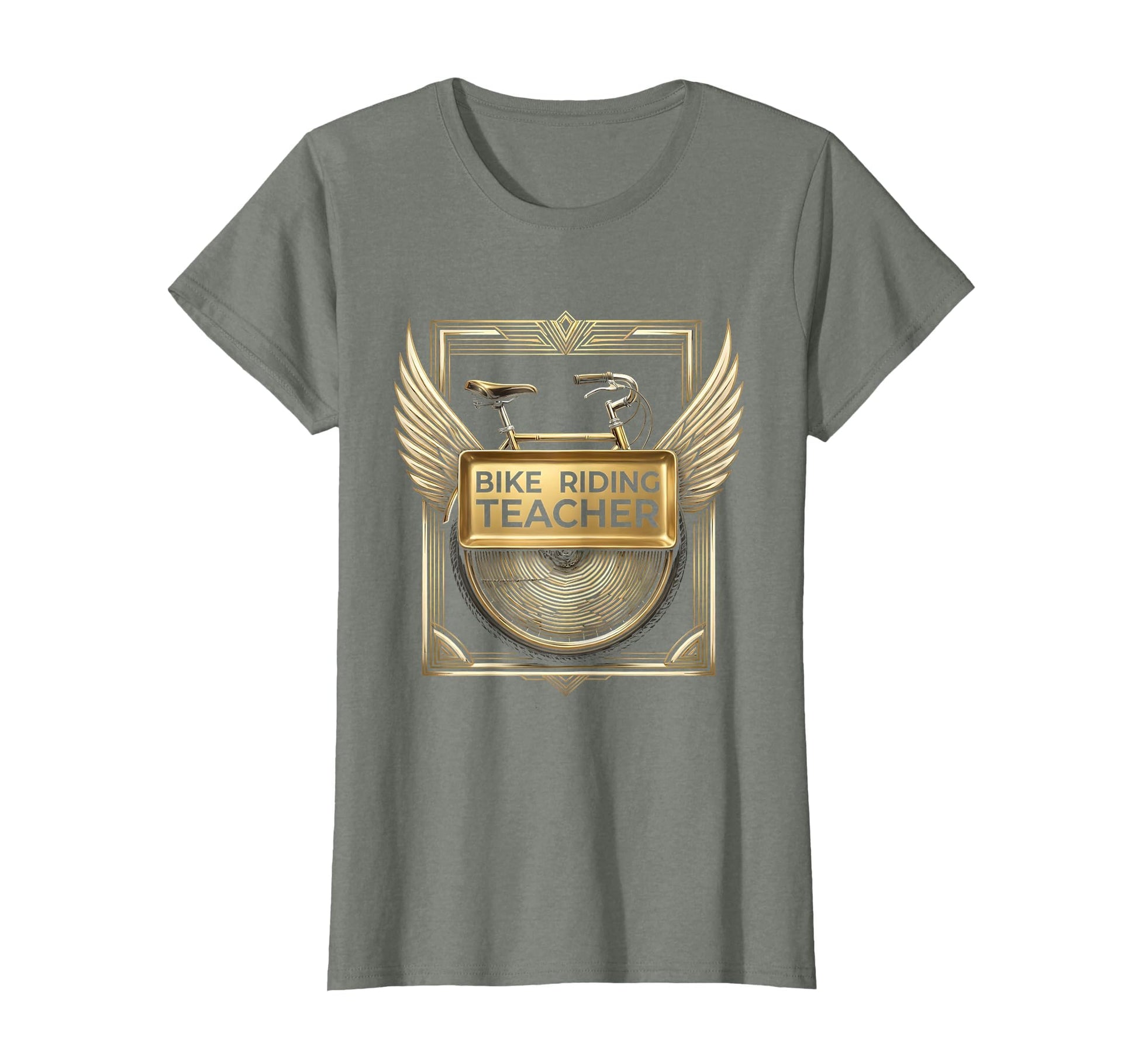 Bike Riding Teacher Cycling Dad T-Shirt - Graphic Print for Adults - T-Shirt, Sweatshirt, Hoodie