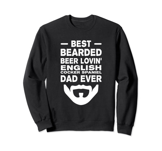 Best Bearded Beer Lovin English Sweatshirt - Custom Art Print for Adults - T-Shirt, Sweatshirt, Hoodie