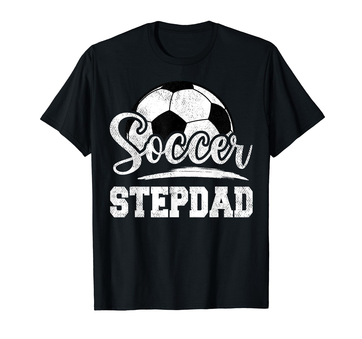 Soccer Stepdad Soccer Player Game Day T-Shirt - Novelty Apparel for Adults - T-Shirt, Sweatshirt, Hoodie