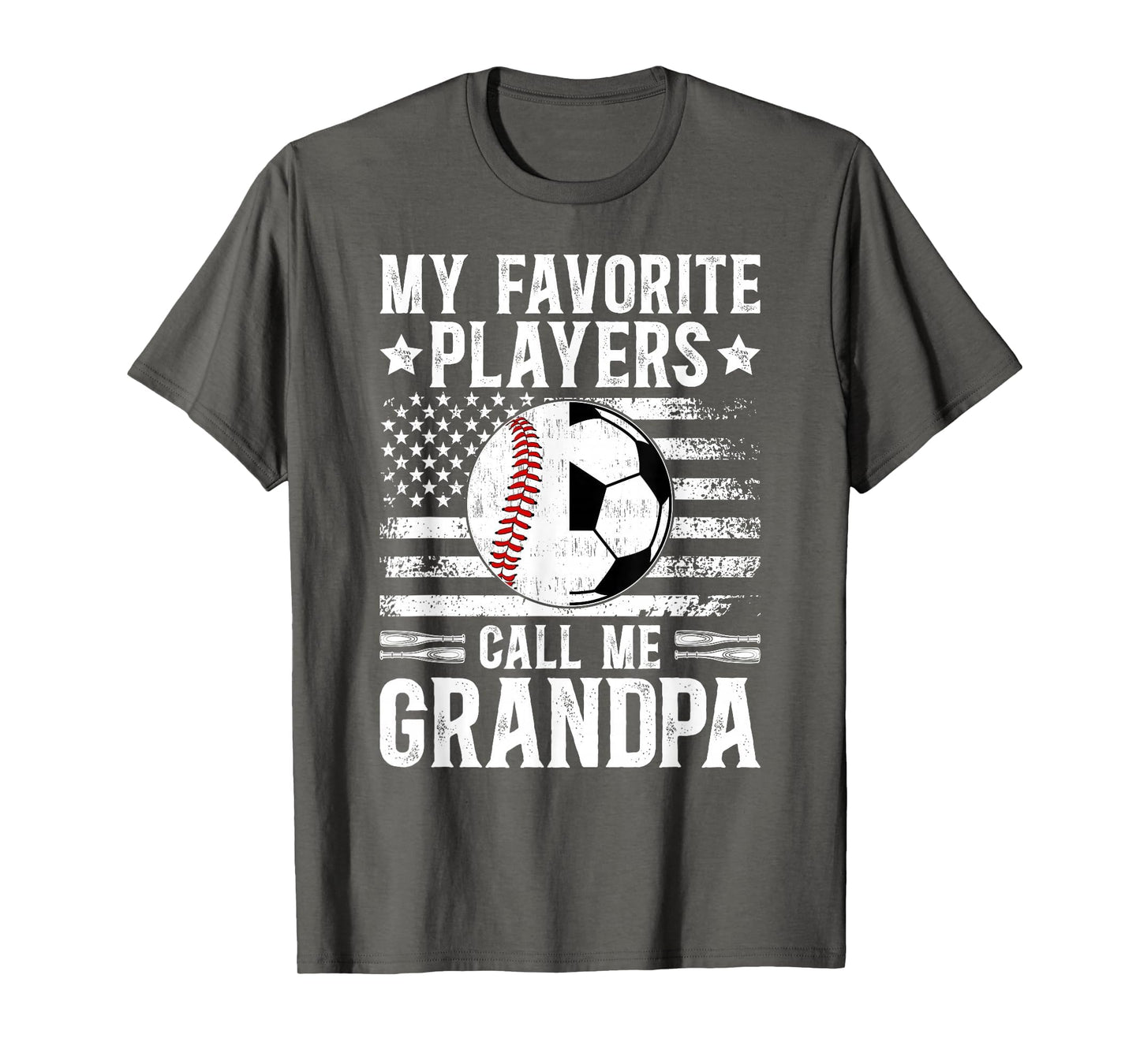 My Favorite Players Call Me Grandpa Soccer T-Shirt - Unique Graphic Unisex - T-Shirt, Sweatshirt, Hoodie