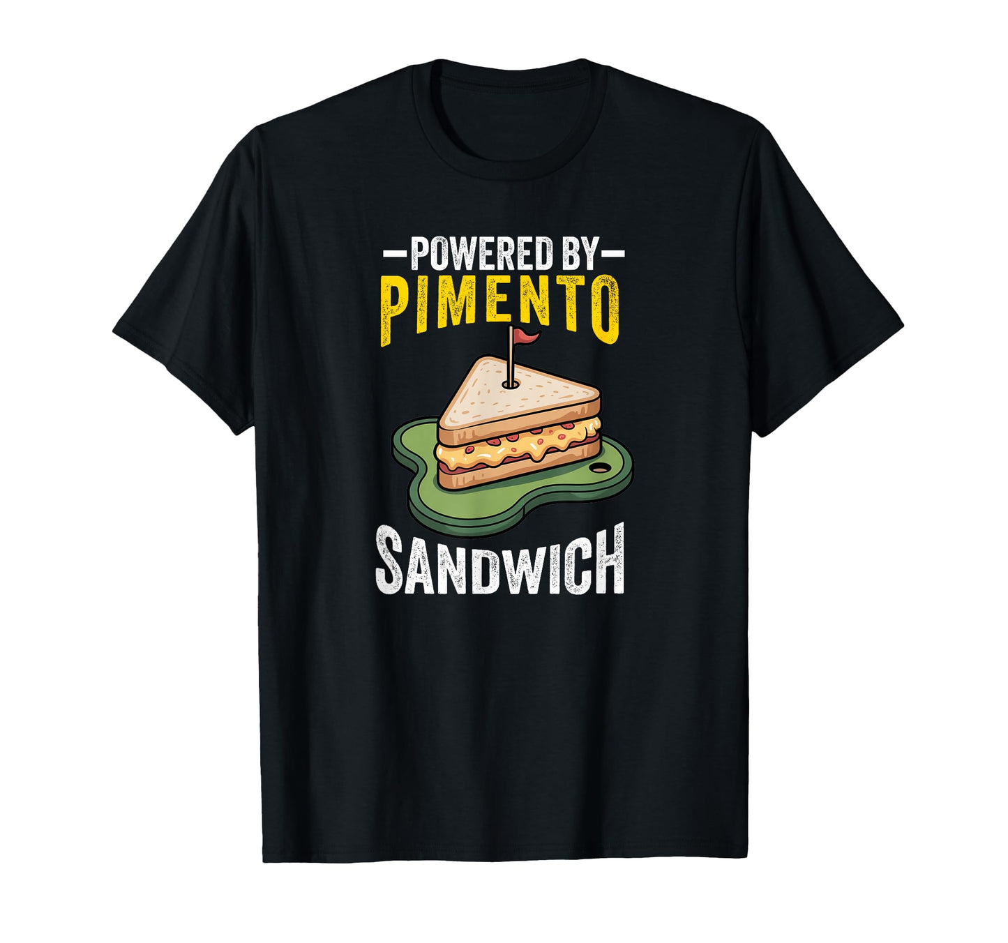 Pimento Cheese Sandwich Golf Dad T-Shirt - Aesthetic Graphic for Adults - T-Shirt, Sweatshirt, Hoodie