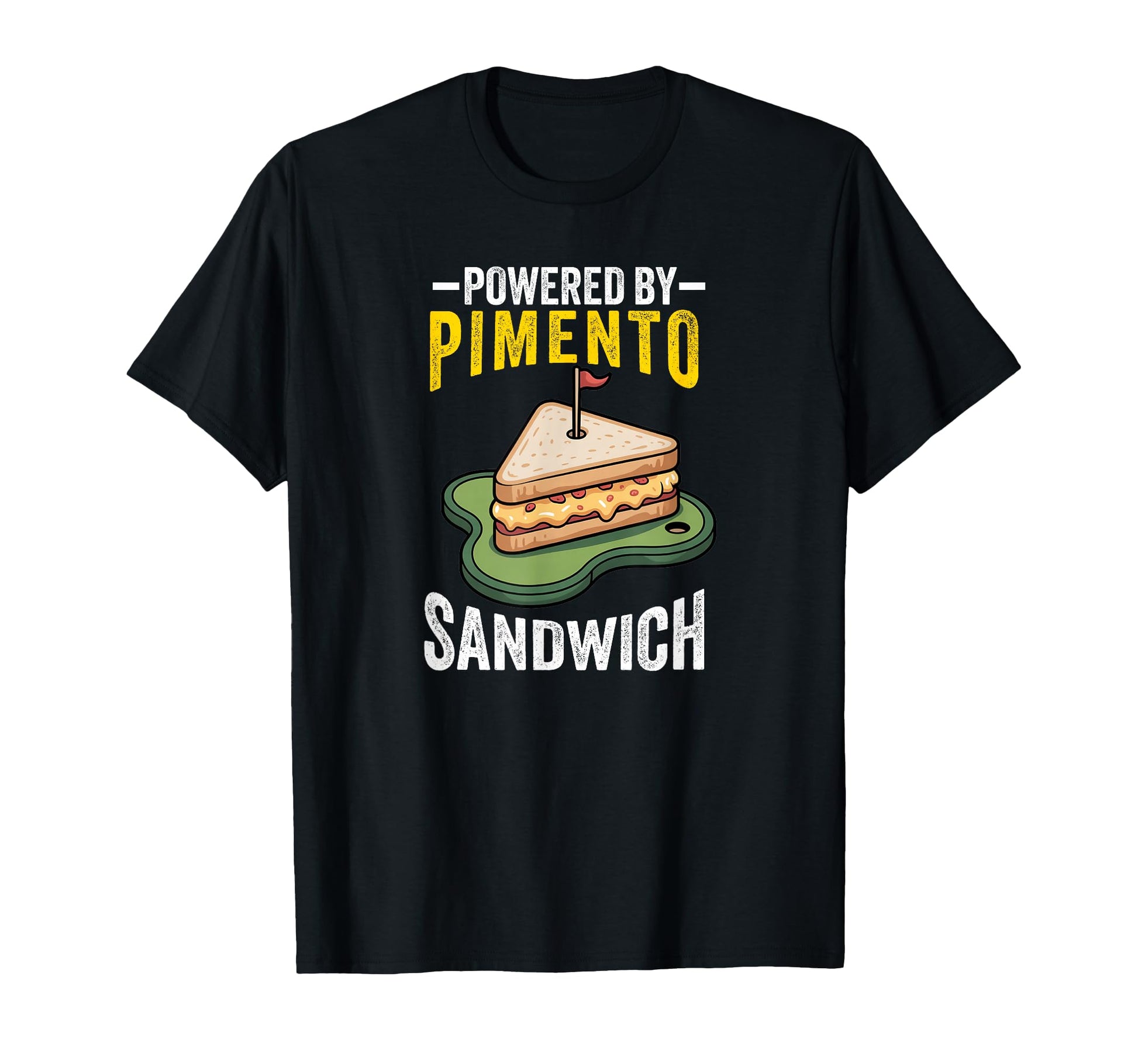 Pimento Cheese Sandwich Golf Dad T-Shirt - Aesthetic Graphic for Adults - T-Shirt, Sweatshirt, Hoodie