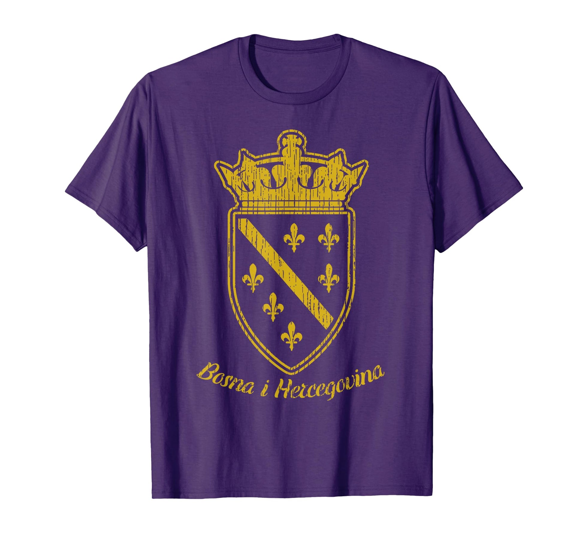 Bosnia Bosnian Flag Bosna I Hercegovina T-Shirt - Unique Graphic Unisex - T-Shirt, Sweatshirt, Hoodie