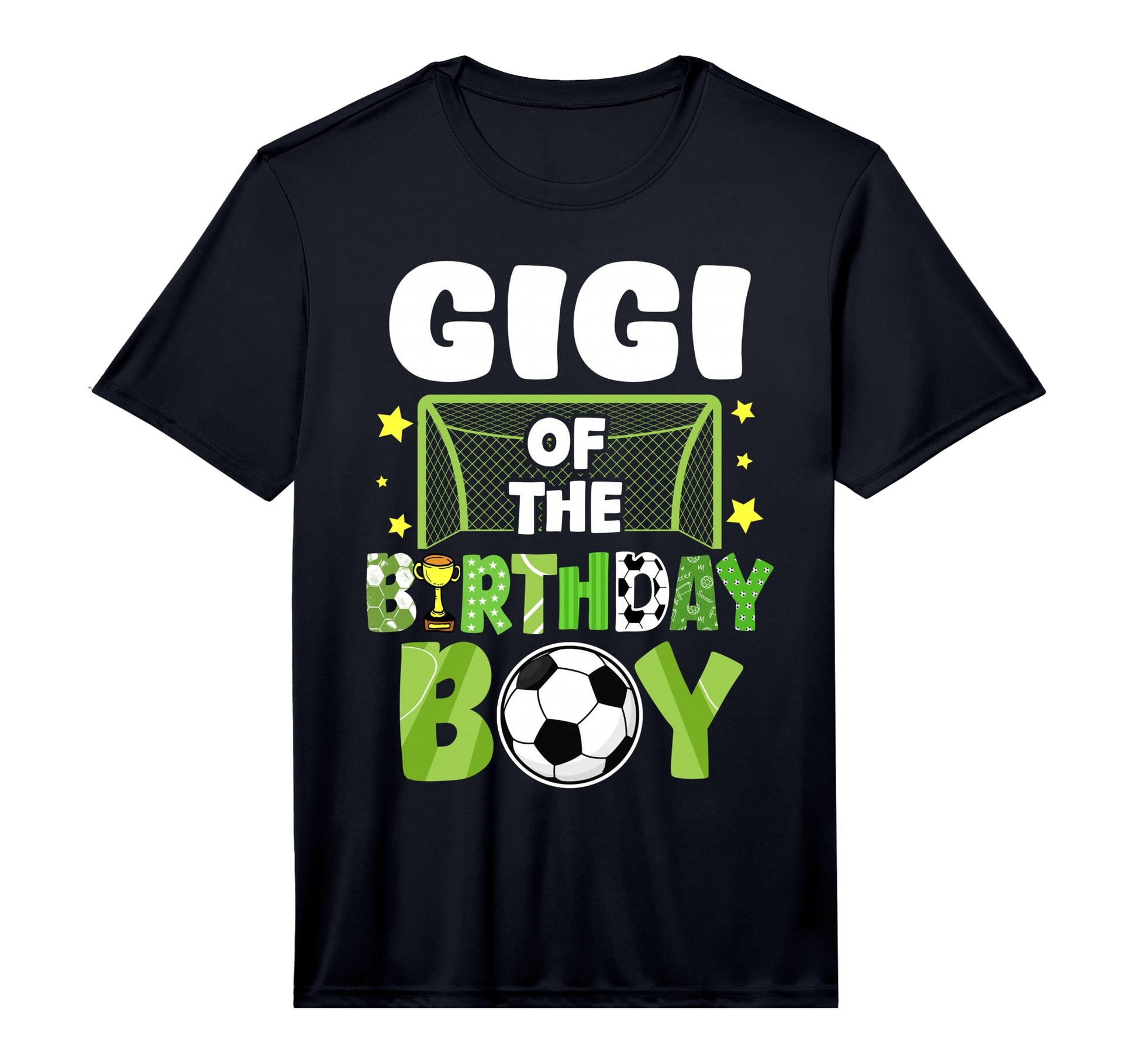 Mens Soccer Gigi Birthday Party T-Shirt - Minimalist Print Men Women - T-Shirt, Sweatshirt, Hoodie