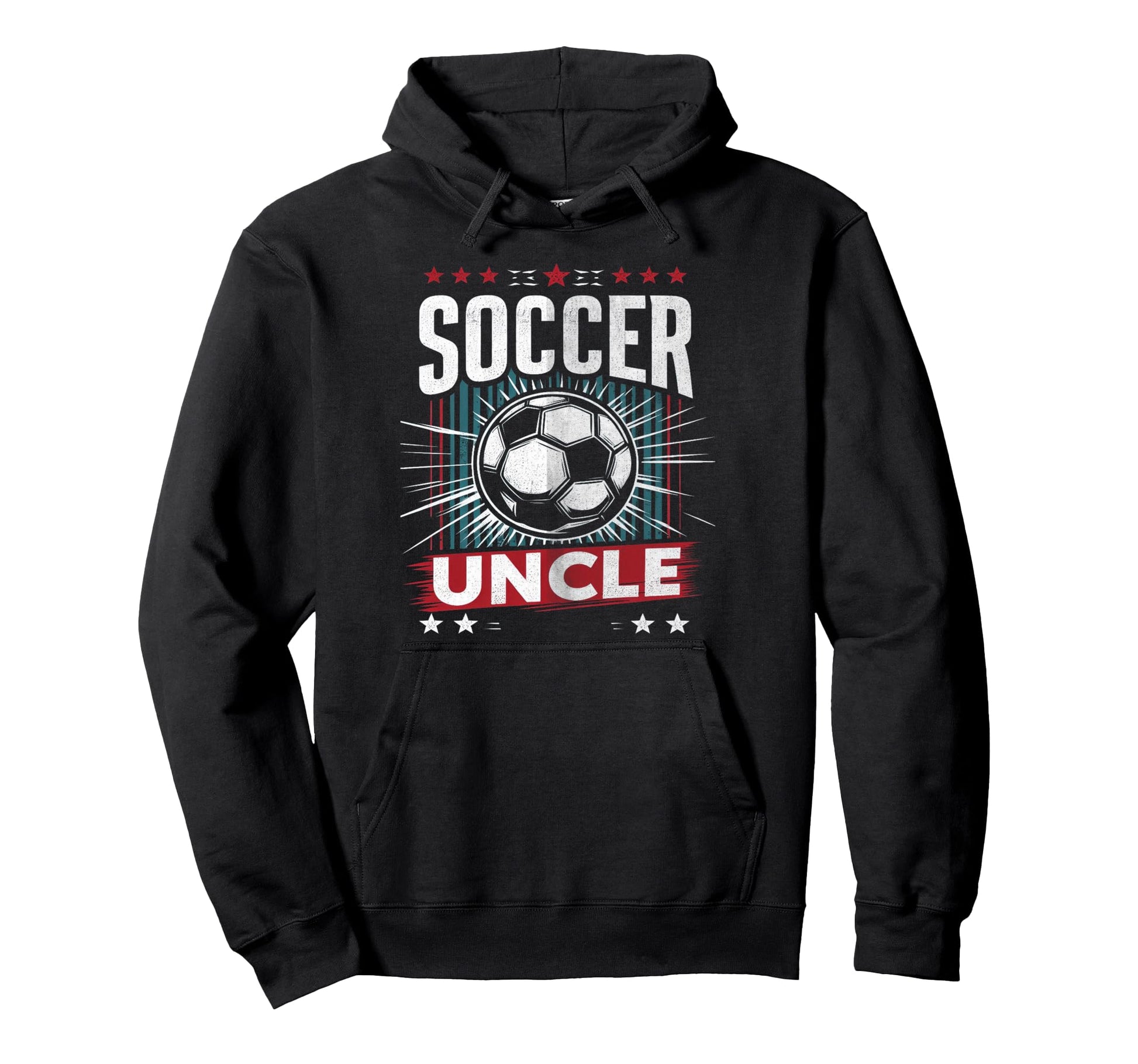 Soccer Uncle Football Lover Gifts Hoodie - Unique Graphic for Adults - T-Shirt, Sweatshirt, Hoodie