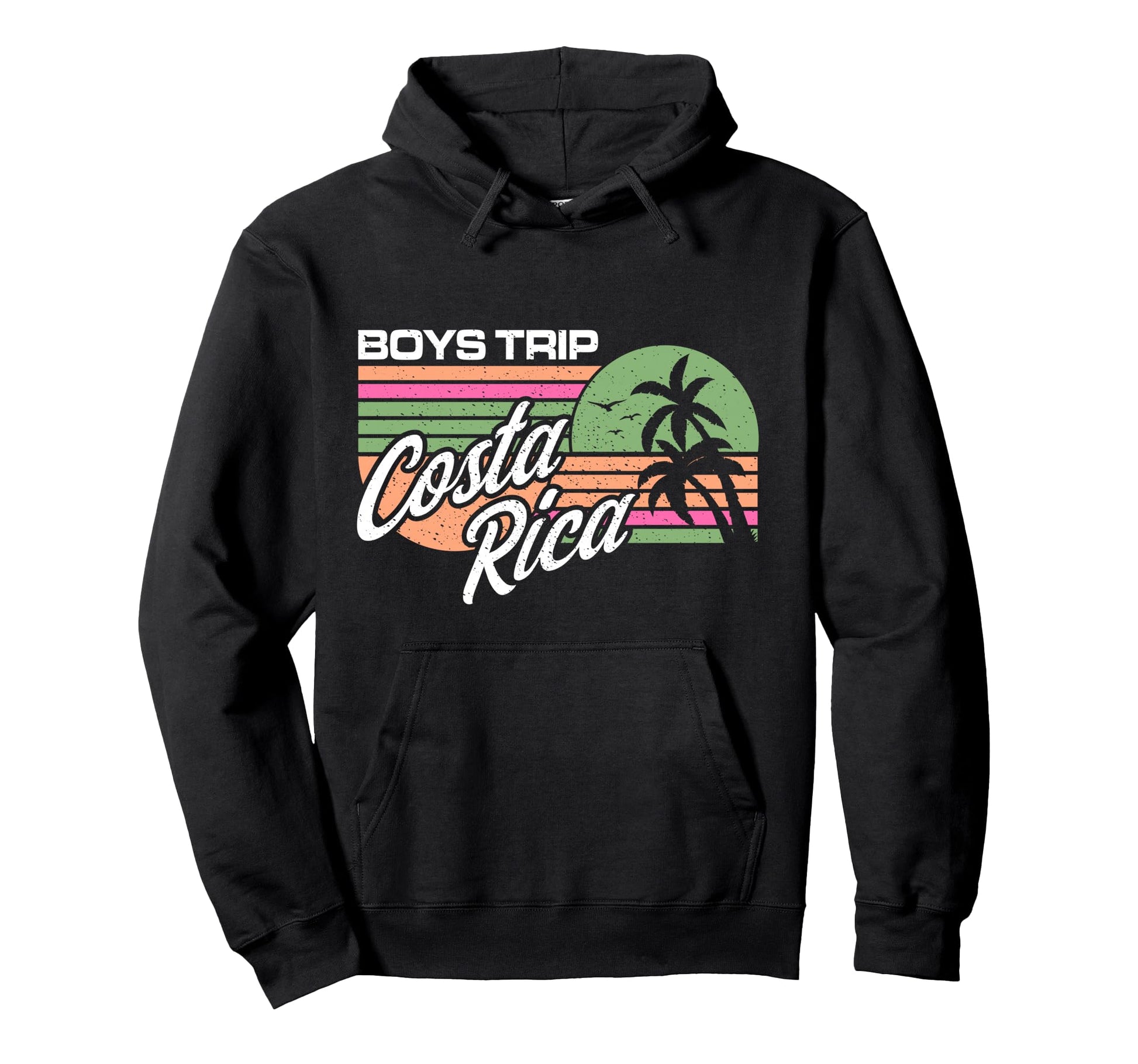 Costa Rica Matching Guys Trip Mens Hoodie - Casual Everyday Wear Unisex - T-Shirt, Sweatshirt, Hoodie