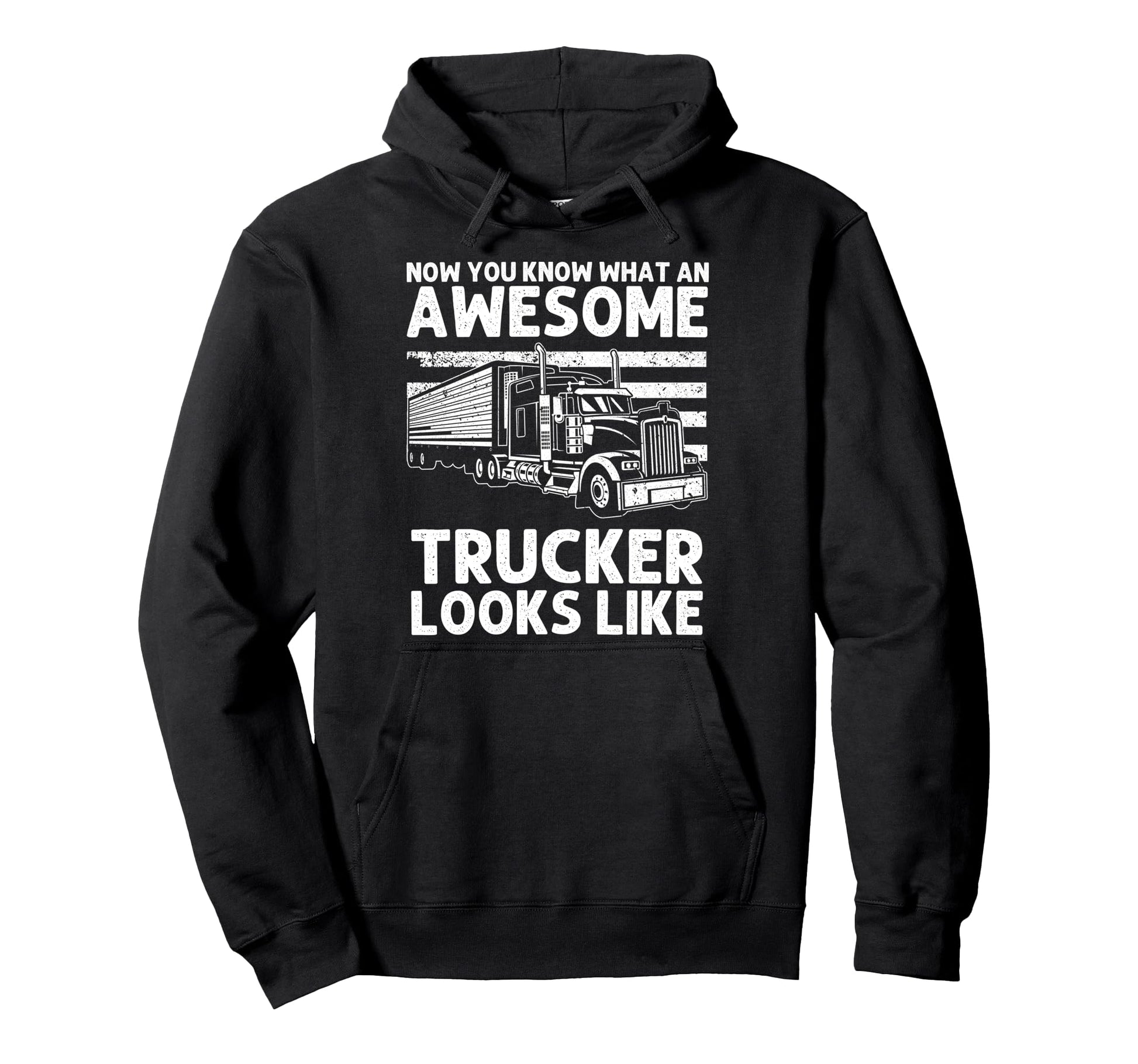 Best Truck Driver Art Dad Trucking Cdl Hoodie - Unique Graphic for Adults - T-Shirt, Sweatshirt, Hoodie