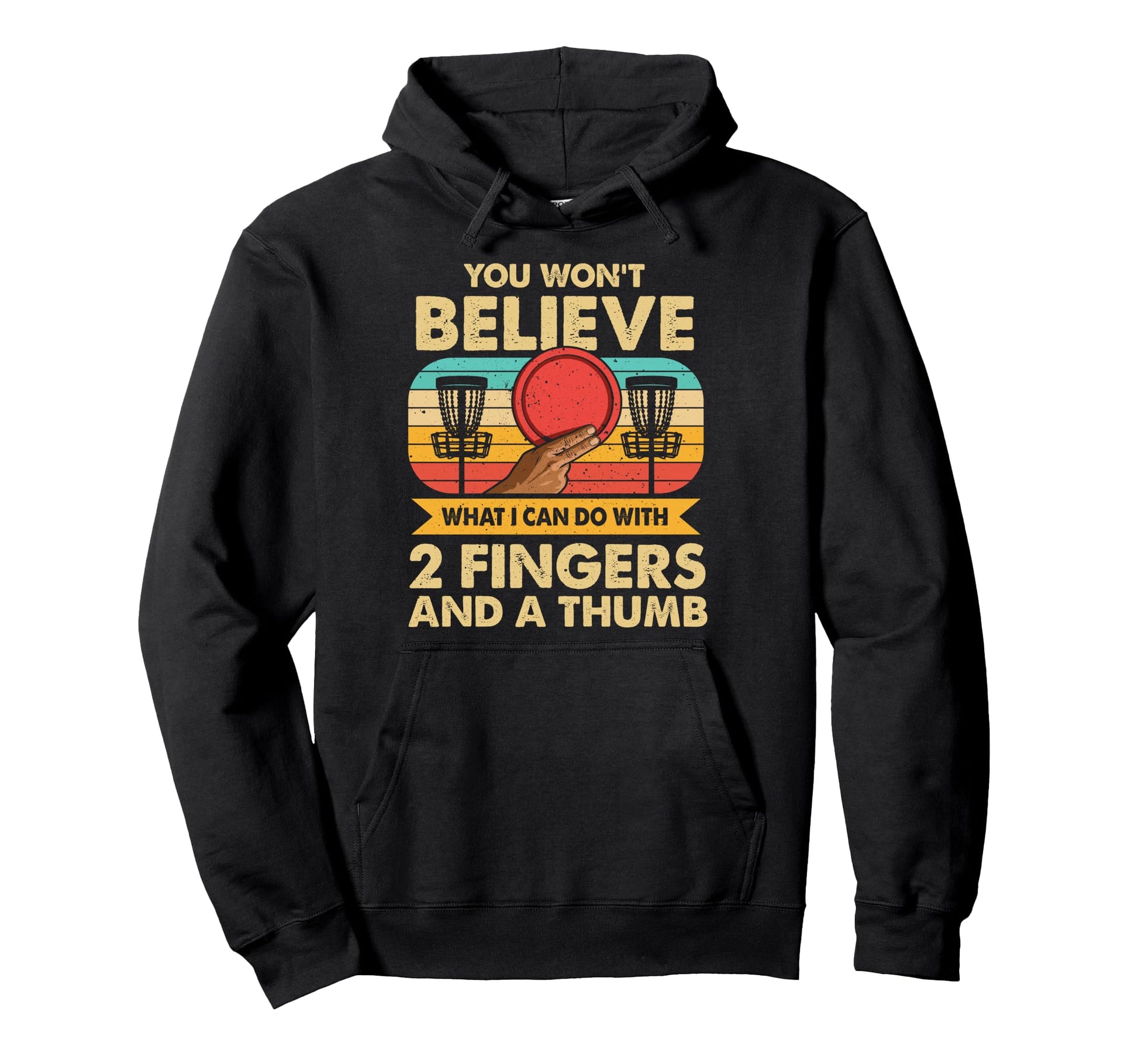 Funny Disc Golf Meme Hoodie - Unique Graphic for Adults - T-Shirt, Sweatshirt, Hoodie