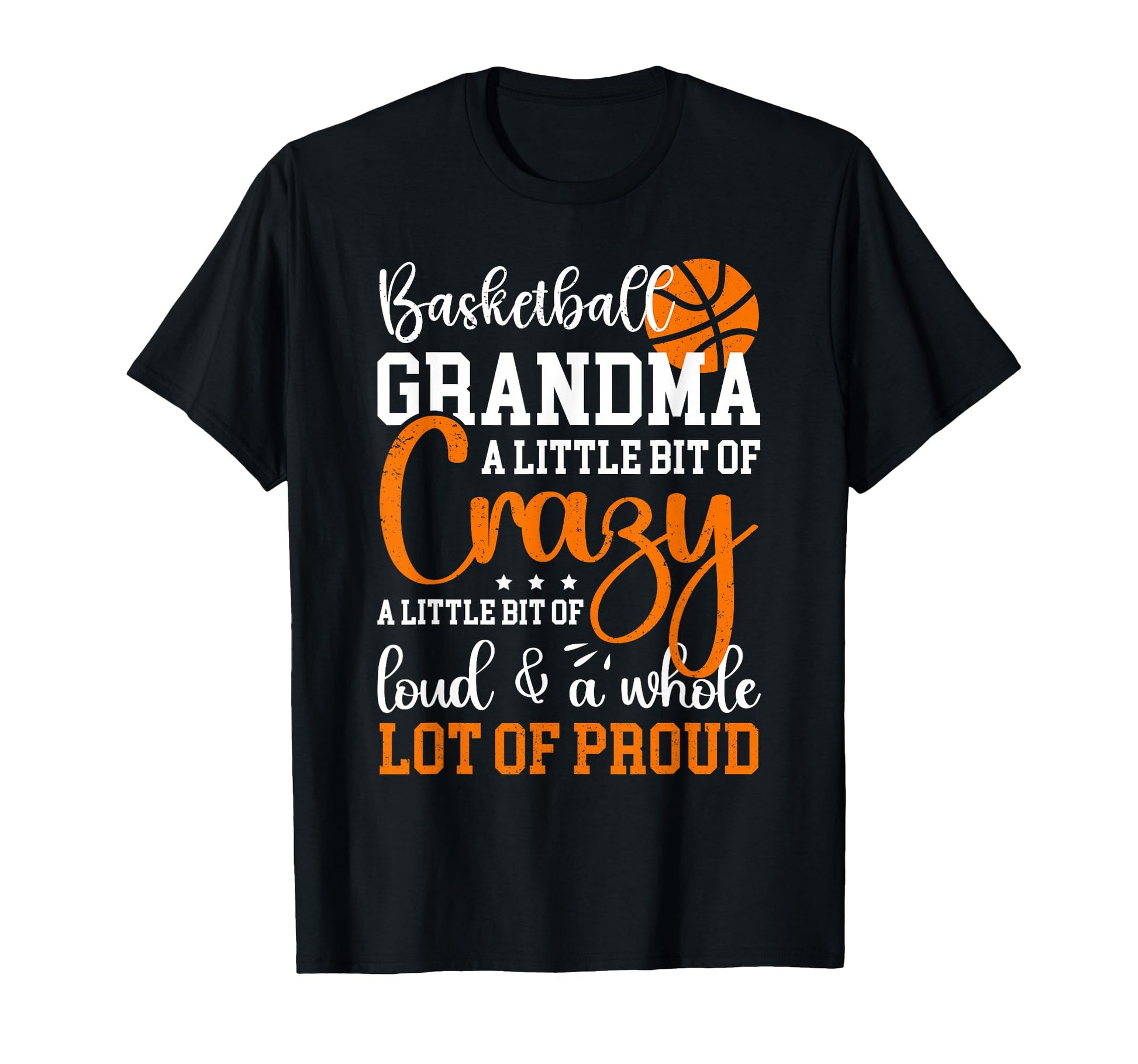 Basketball Grandma Proud Grandmother T-Shirt - Trendy Graphic Men Women - T-Shirt, Sweatshirt, Hoodie