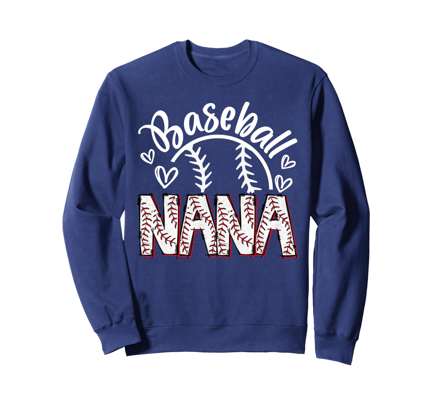 Baseball Nana Proud Loud Senior Sweatshirt - Streetwear Style Men Women - T-Shirt, Sweatshirt, Hoodie