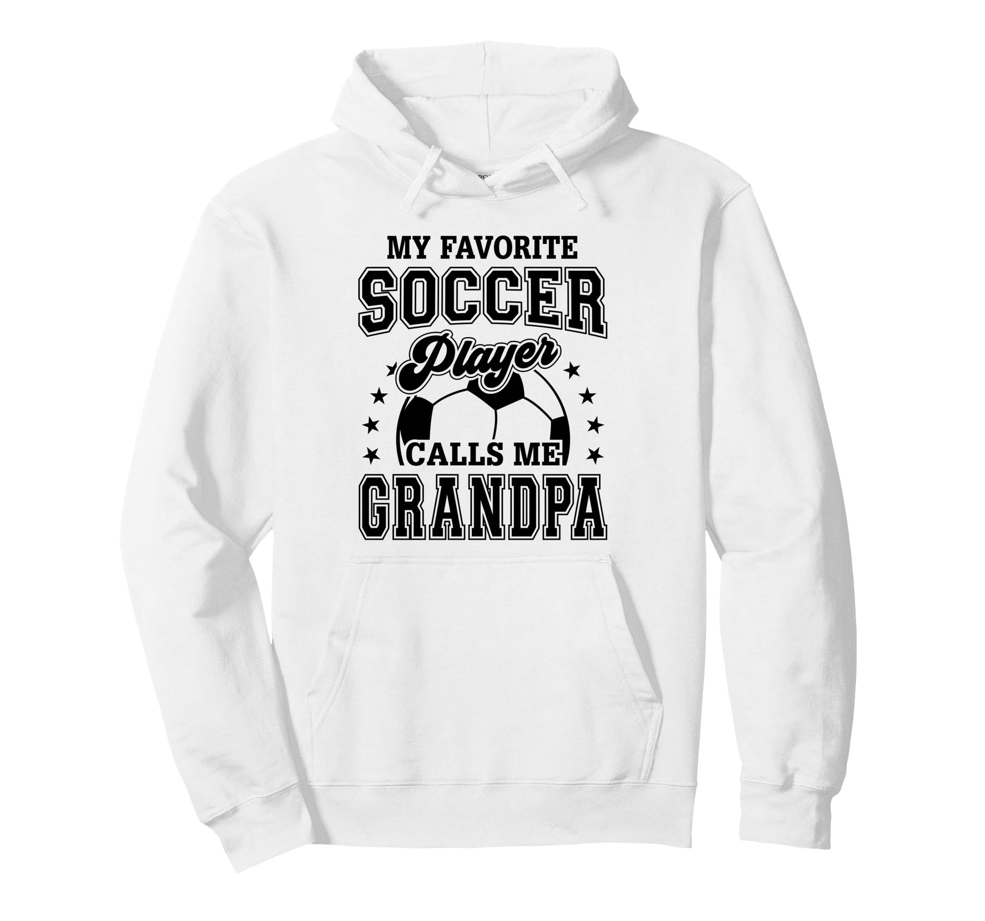 My Favorite Soccer Player Calls Me Hoodie - Minimalist Print for Adults - T-Shirt, Sweatshirt, Hoodie