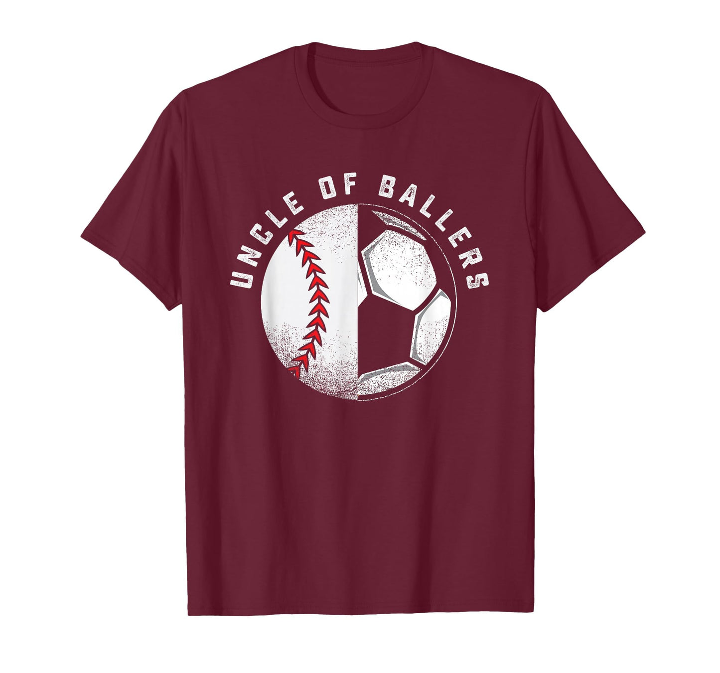 Uncle Ballers Nephew Baseball Niece T-Shirt - Trendy Graphic for Adults - T-Shirt, Sweatshirt, Hoodie