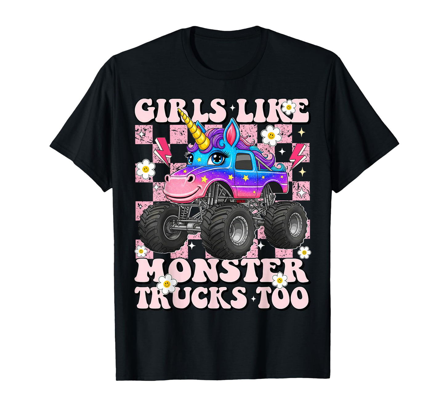 Like Monster Trucks Too Unicorn Mom T-Shirt - Aesthetic Graphic Men Women - T-Shirt, Sweatshirt, Hoodie