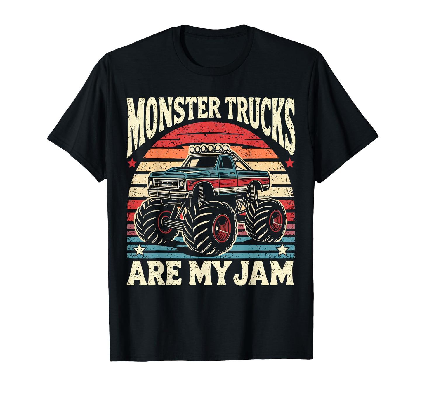 Monster Truck Are My Jam T-Shirt - Fun Novelty Design Unisex - T-Shirt, Sweatshirt, Hoodie