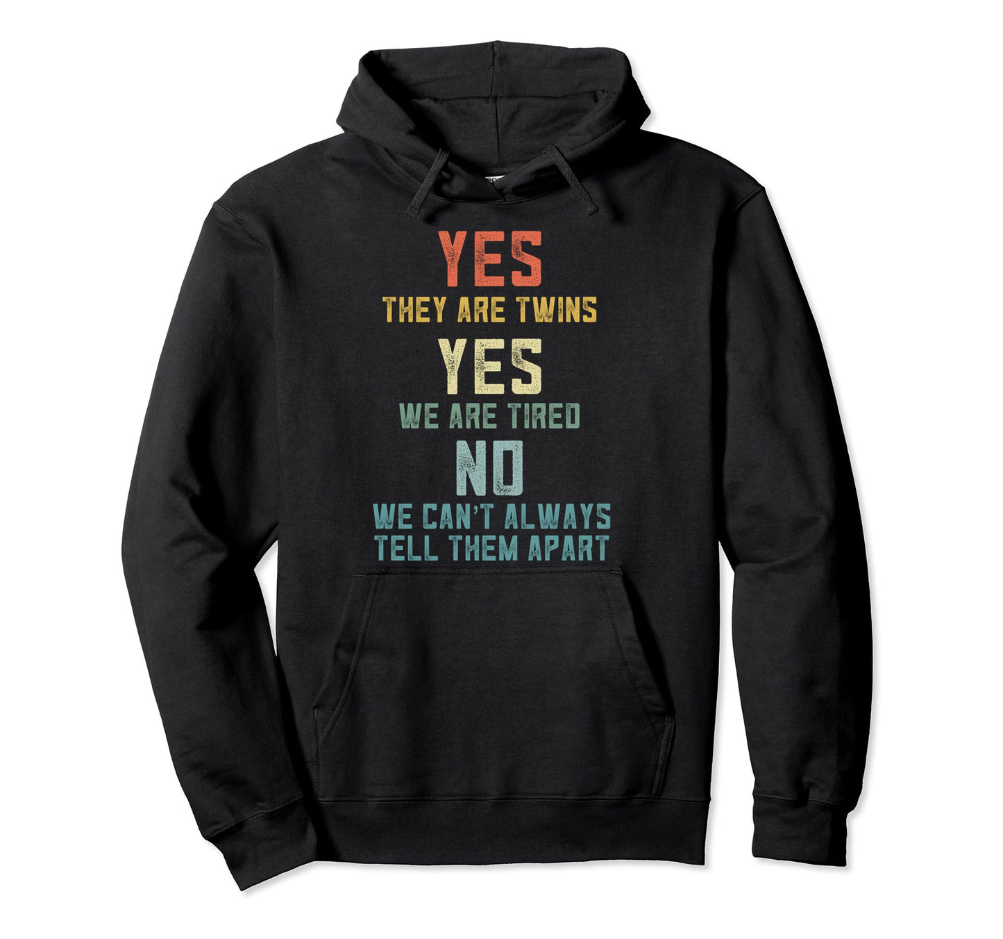 Twin Mom Twins Dad Pregnancy Hoodie - Minimalist Print Men Women - T-Shirt, Sweatshirt, Hoodie