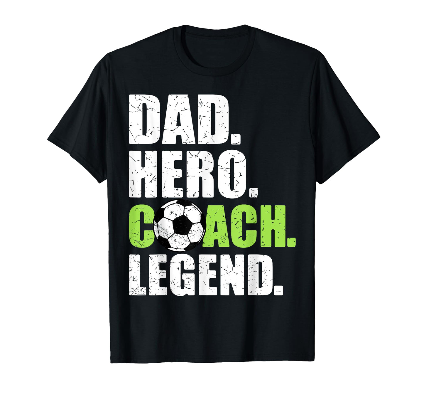 Dad Hero Coach Legend Father Papa T-Shirt - Fun Novelty Design Men Women - T-Shirt, Sweatshirt, Hoodie