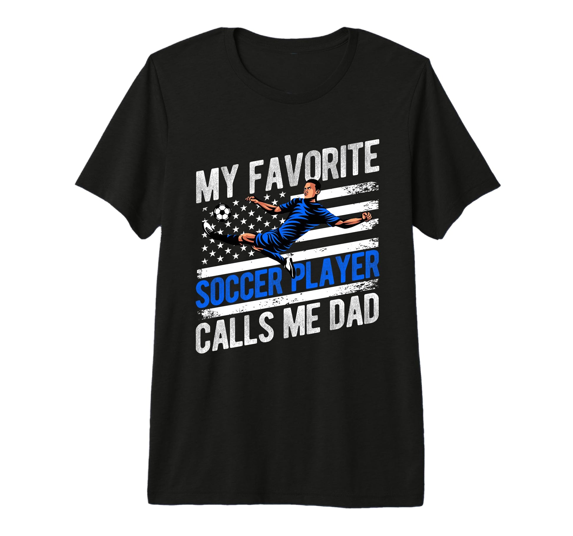 My Favorite Soccer Player Calls Me T-Shirt - Custom Art Print Men Women - T-Shirt, Sweatshirt, Hoodie
