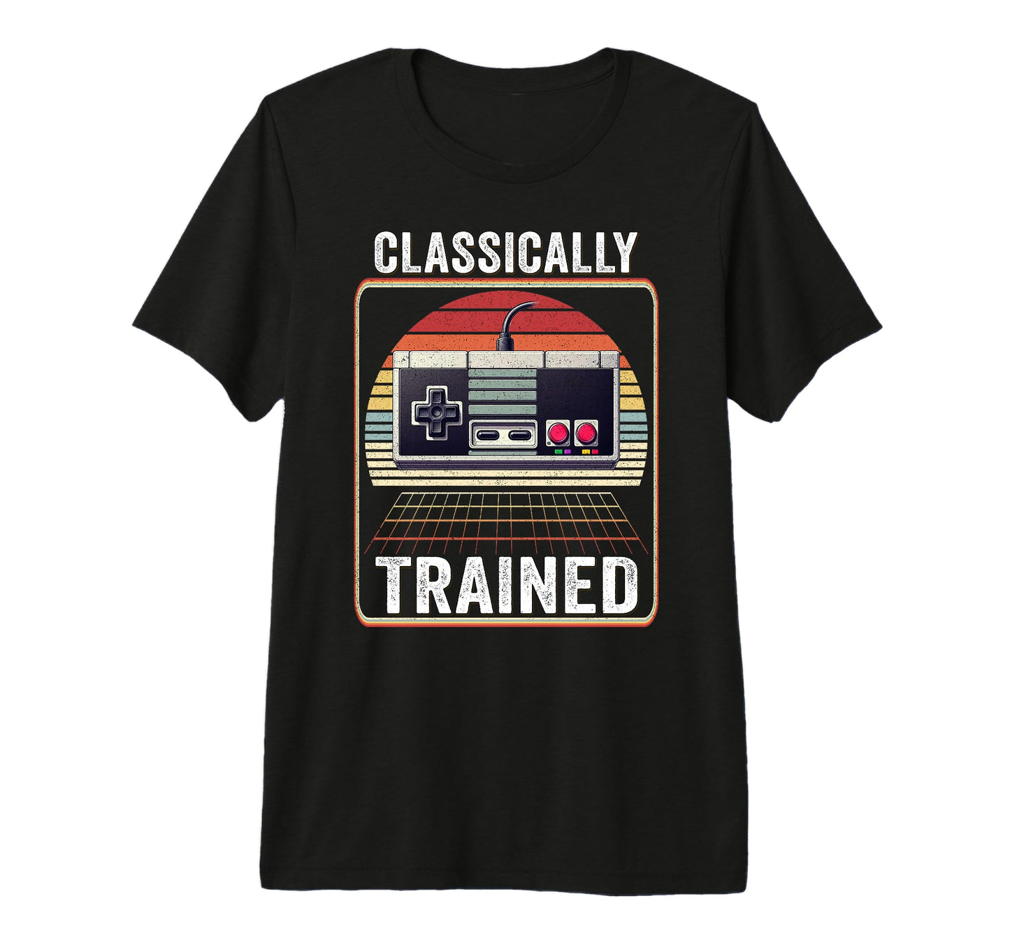 Funny Gaming Console Classically T-Shirt - Trendy Graphic for Adults - T-Shirt, Sweatshirt, Hoodie