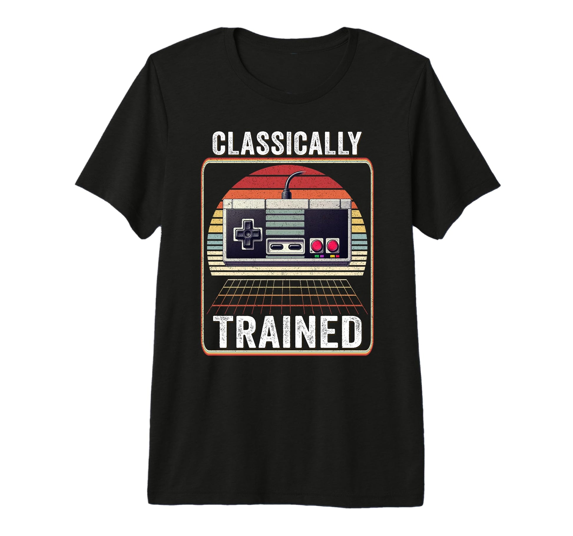 Funny Gaming Console Classically T-Shirt - Trendy Graphic for Adults - T-Shirt, Sweatshirt, Hoodie