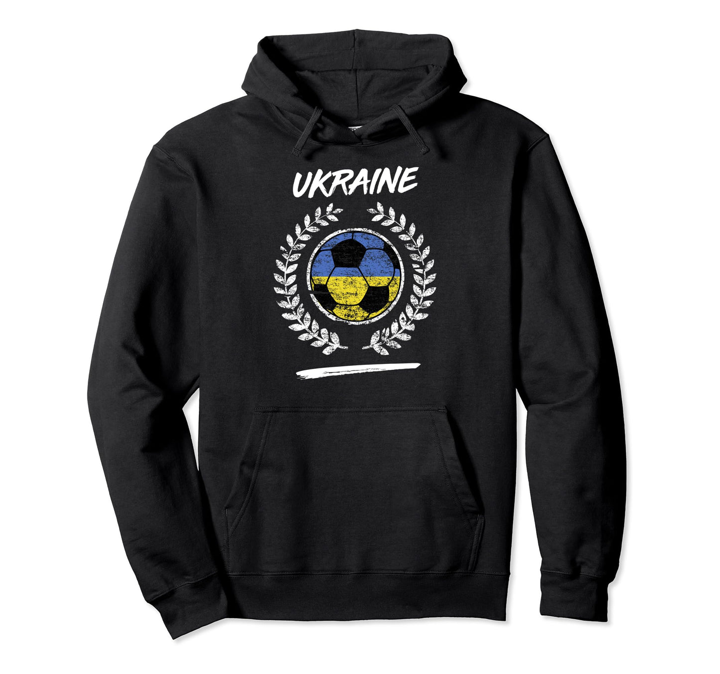 Ukraine Flag Ukrainian Soccer Team Hoodie - Casual Everyday Wear Unisex - T-Shirt, Sweatshirt, Hoodie