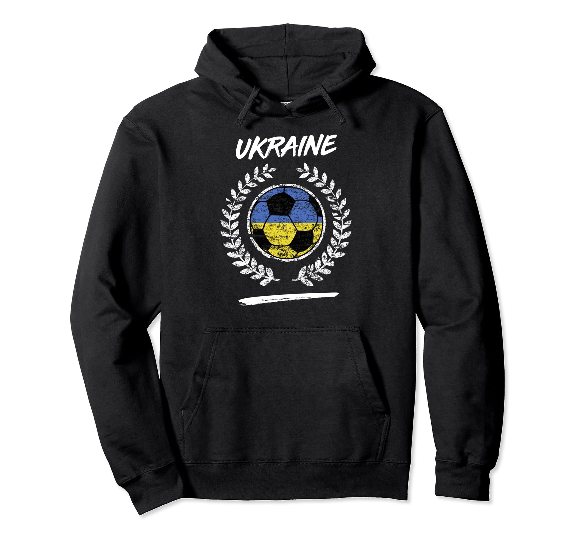 Ukraine Flag Ukrainian Soccer Team Hoodie - Casual Everyday Wear Unisex - T-Shirt, Sweatshirt, Hoodie