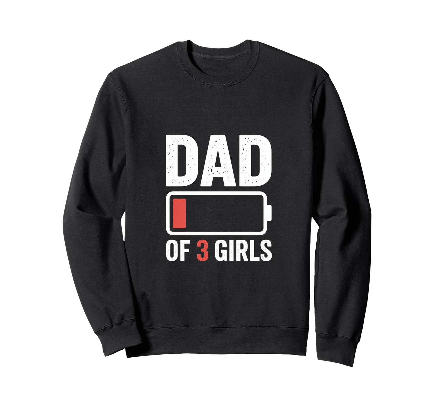 Mom 3 Funny Exhausted Mother Sweatshirt - Graphic Print Men Women - T-Shirt, Sweatshirt, Hoodie