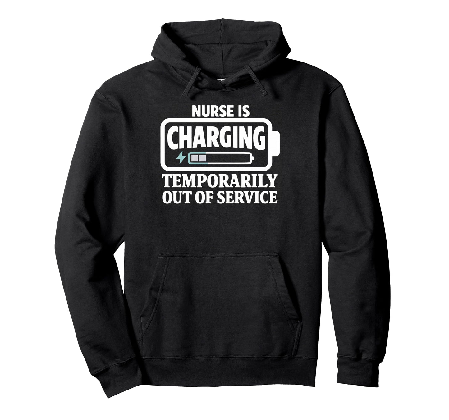 Temporarily Out Service Nursing Degree Hoodie - Minimalist Print Men Women - T-Shirt, Sweatshirt, Hoodie