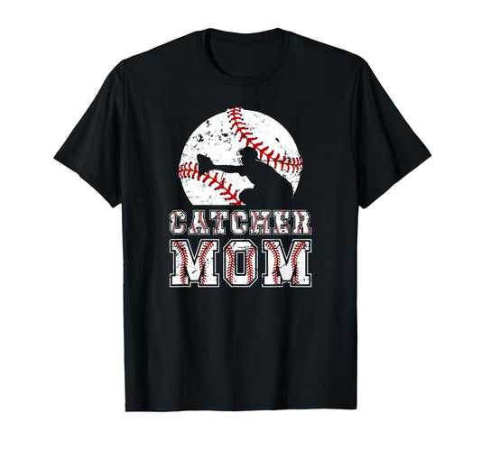 Baseball Catcher Mom Baseball Catcher T-Shirt - Streetwear Style Men Women - T-Shirt, Sweatshirt, Hoodie