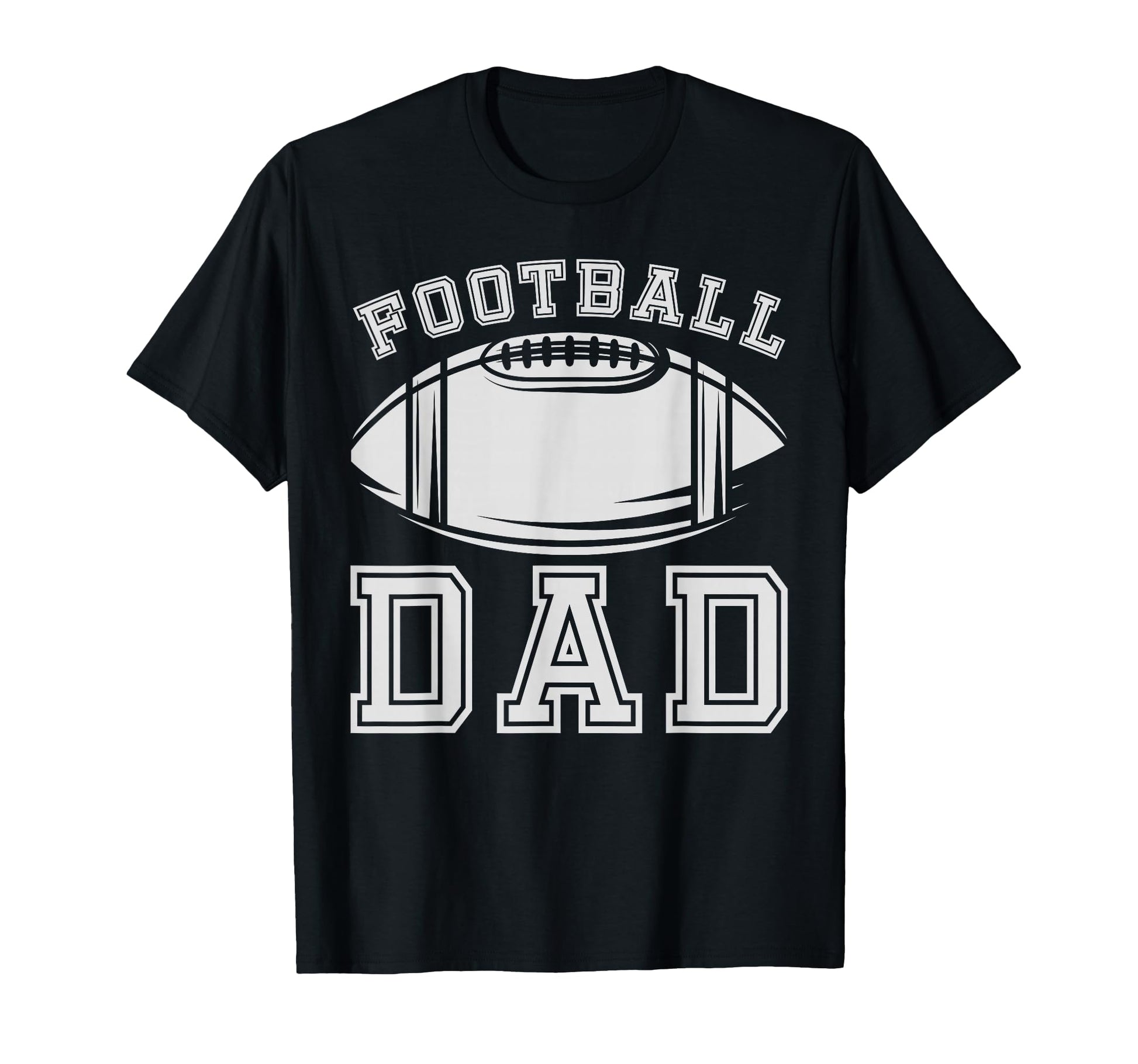 Fathers Day Football Dad American T-Shirt - Fun Novelty Design Unisex - T-Shirt, Sweatshirt, Hoodie