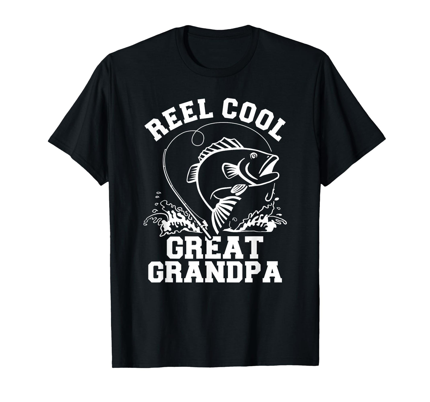 Reel Great Grandpa T-Shirt - Custom Art Print Unisex - T-Shirt, Sweatshirt, Hoodie