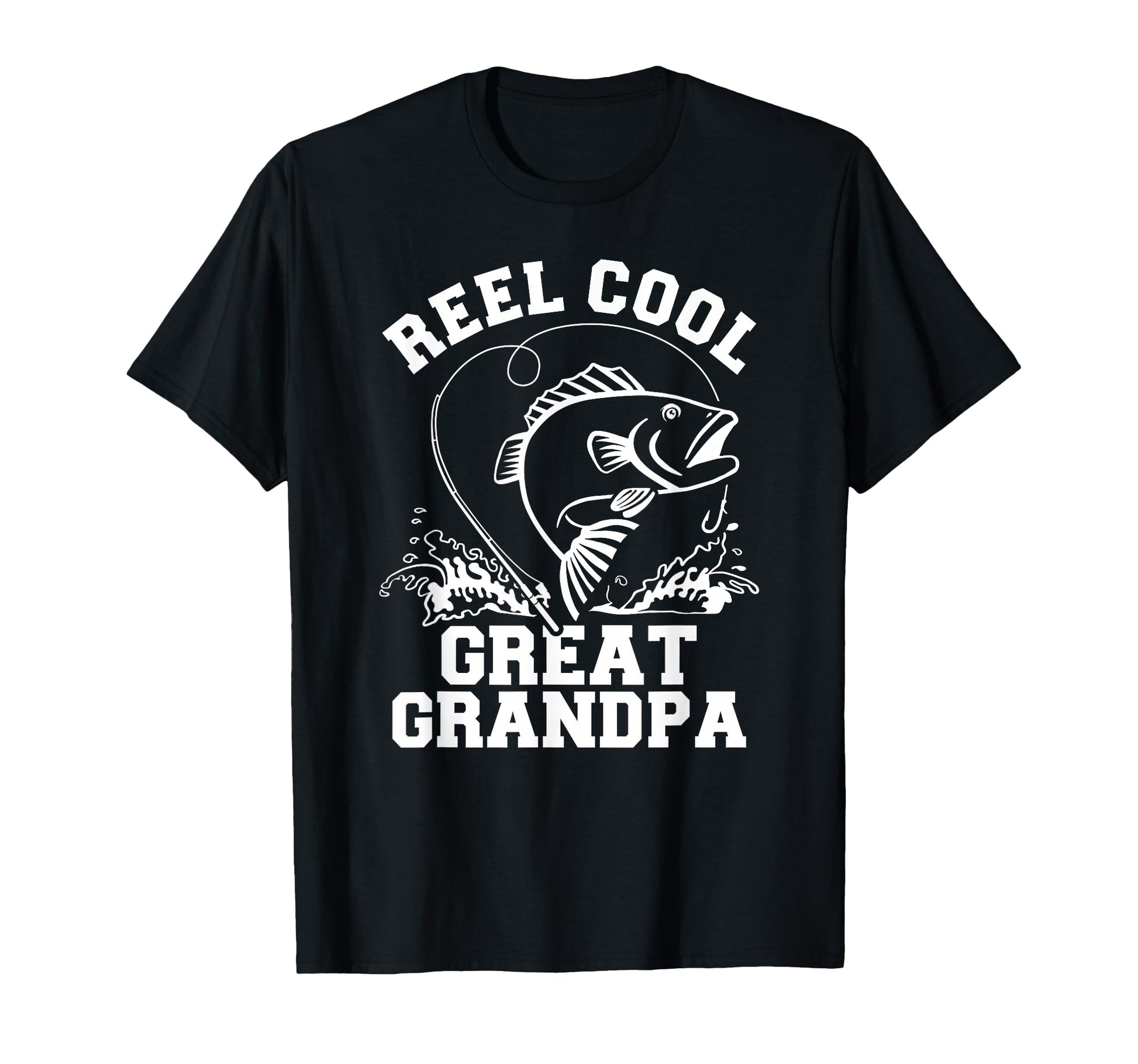 Reel Great Grandpa T-Shirt - Custom Art Print Unisex - T-Shirt, Sweatshirt, Hoodie