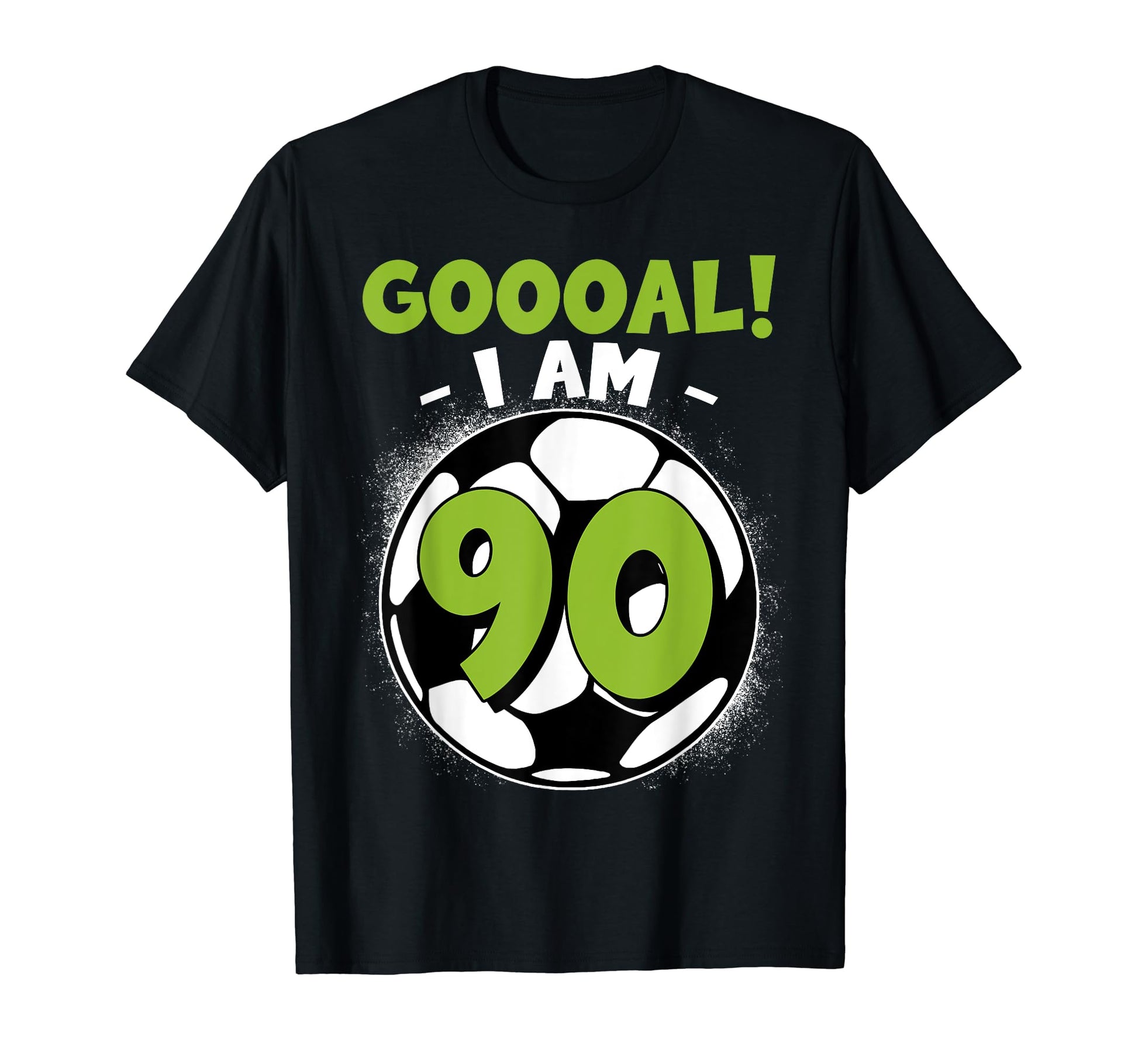90 Year Old Birthday Soccer Themed T-Shirt - Aesthetic Graphic Unisex - T-Shirt, Sweatshirt, Hoodie