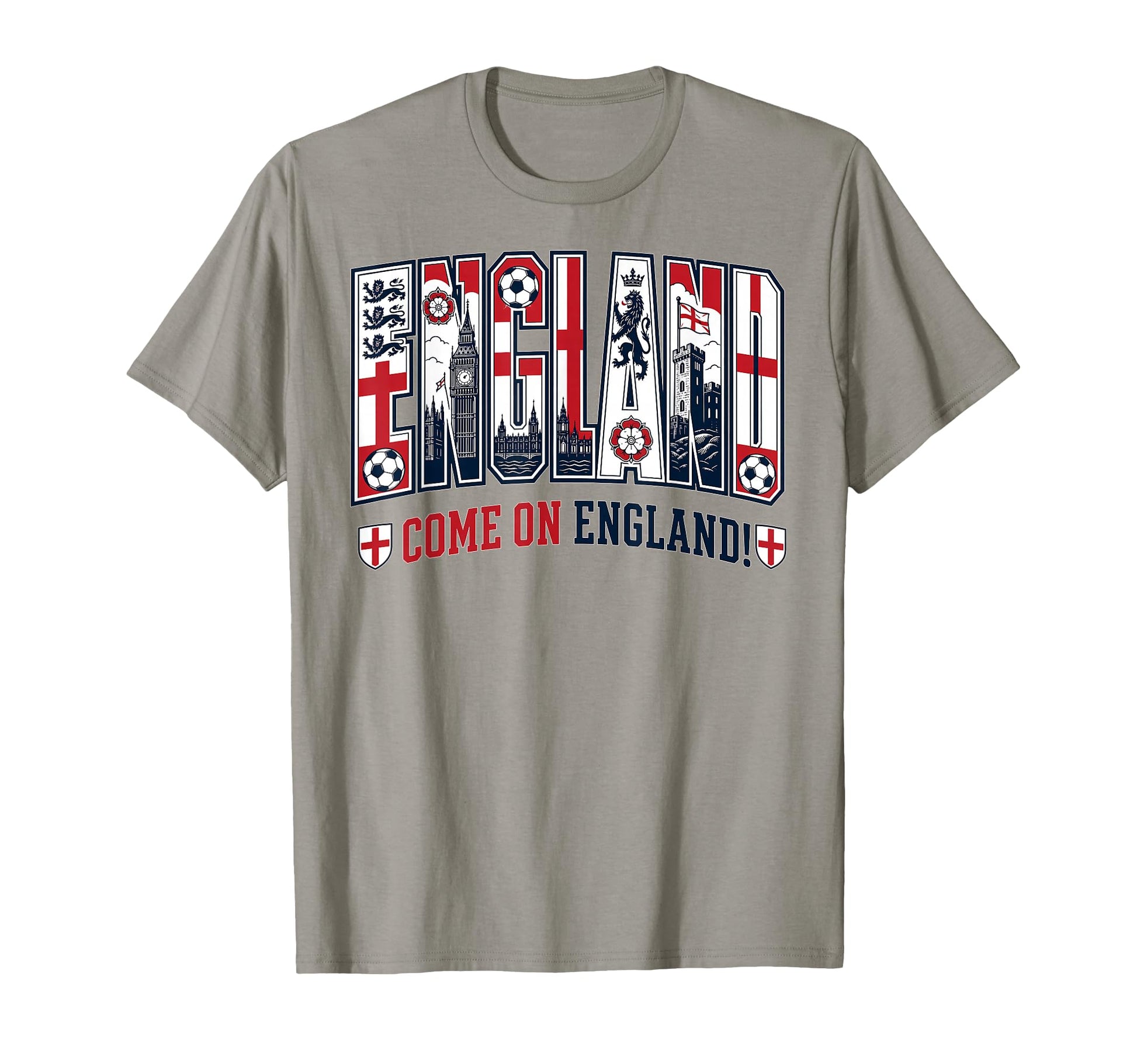 England Soccer 2026 British Fans T-Shirt - Trendy Graphic Men Women - T-Shirt, Sweatshirt, Hoodie