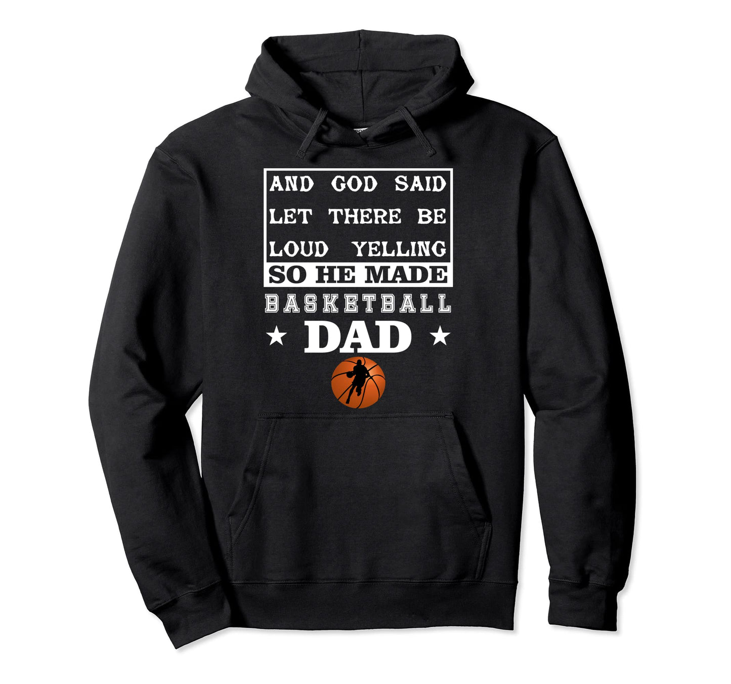 Basketball Let There Be Loud Yelling Hoodie - Trendy Graphic for Adults - T-Shirt, Sweatshirt, Hoodie