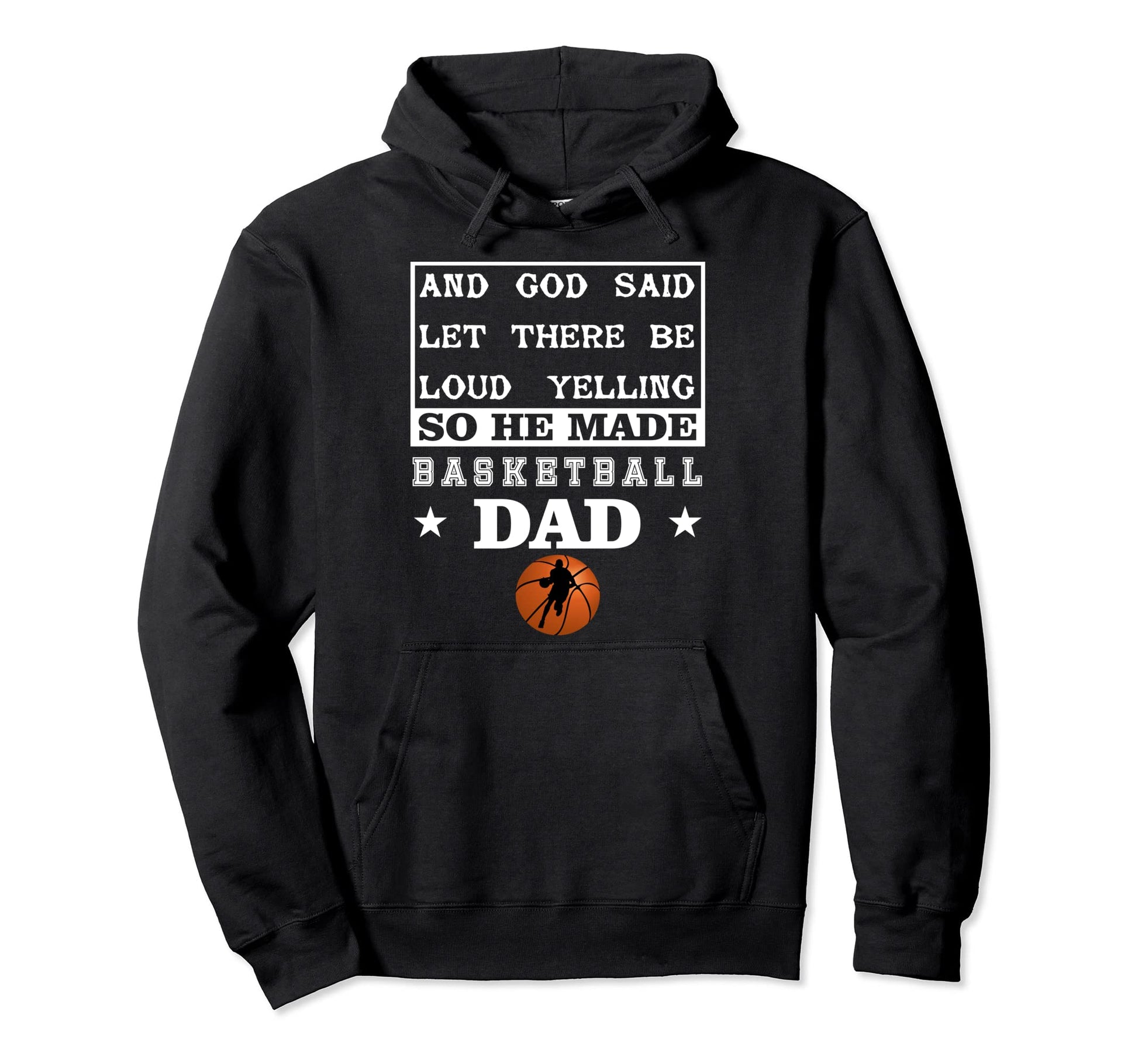 Basketball Let There Be Loud Yelling Hoodie - Trendy Graphic for Adults - T-Shirt, Sweatshirt, Hoodie